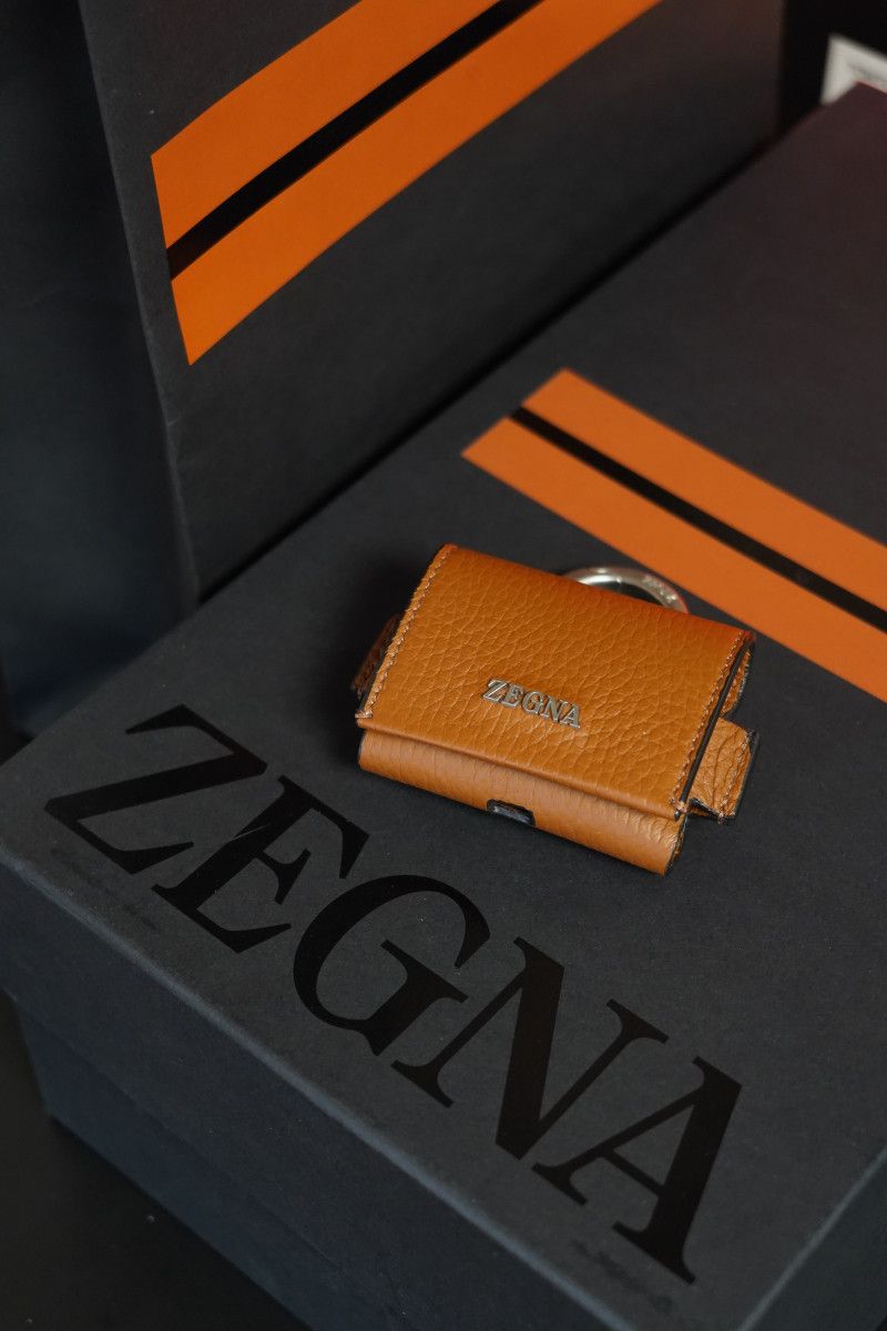 Ermenegildo Zegna ZEGNA / Foliage Deerskin AirPods Pro Case Size ONE SIZE - 1 Thumbnail