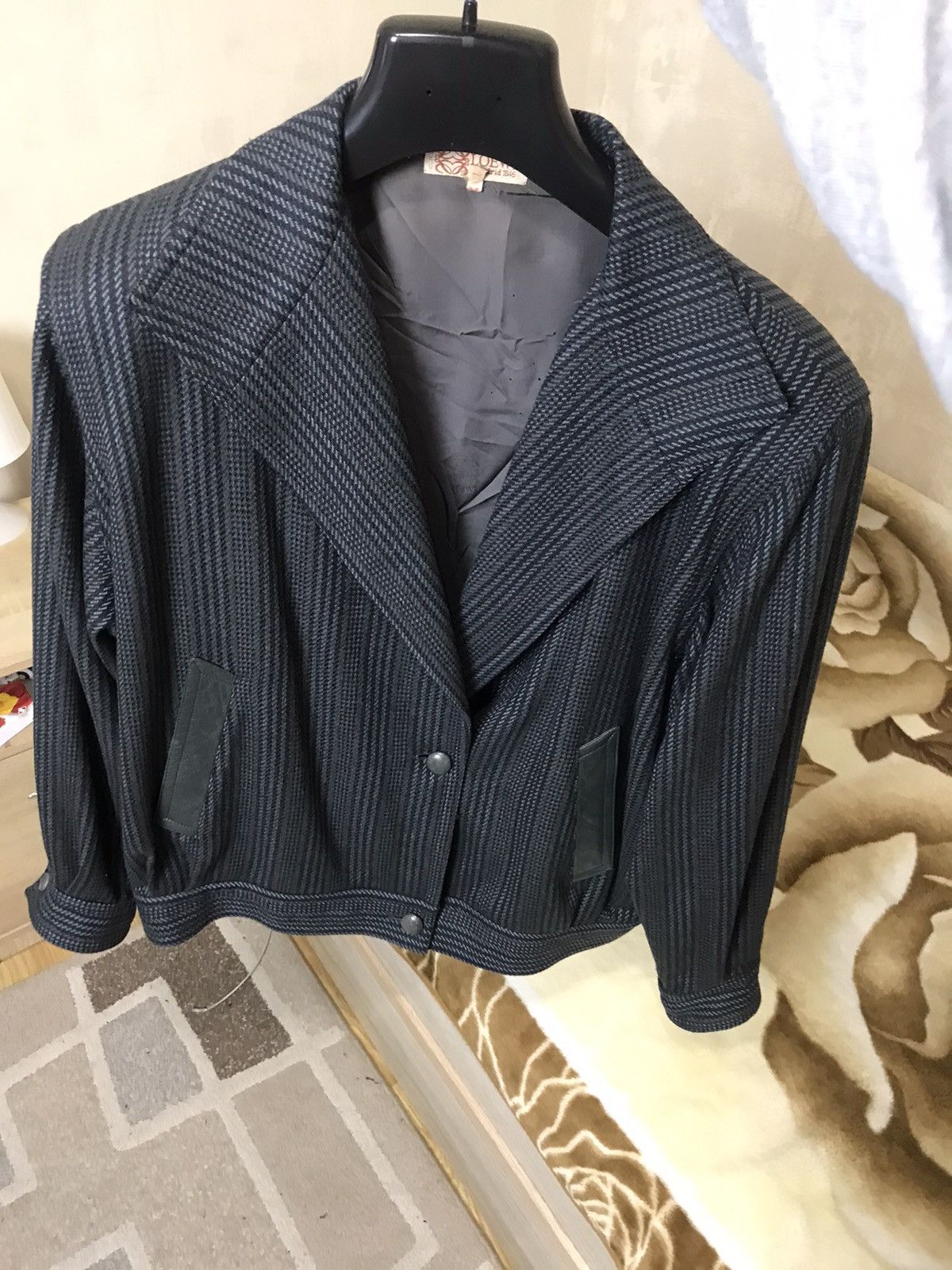 Vintage 🔥 Loewe Madrid 1846 Vintage Jacket Retro Blazer Oversize Size M / US 6-8 / IT 42-44 - 7 Thumbnail