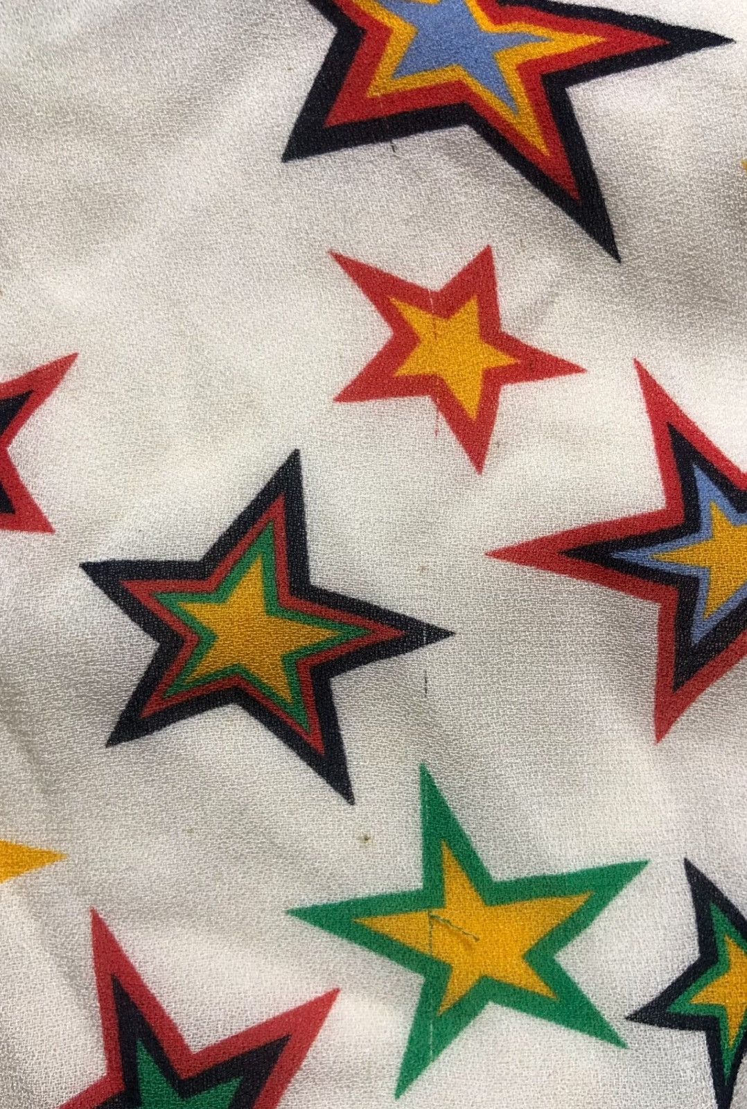 Saint Laurent Paris Saint Laurent Beige Mulberry Silk Star Dress Size S / US 4 / IT 40 - 10 Thumbnail