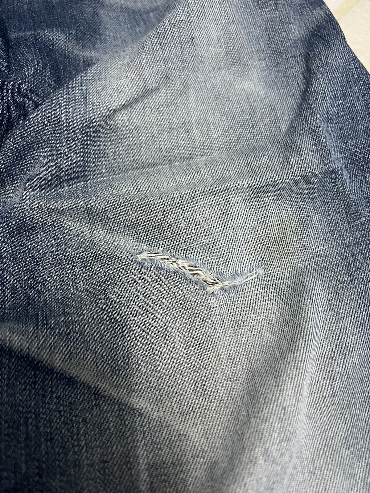 Gramicci × Japanese Brand GRAMICCI DISTRESSED JEANS Size US 31 - 4 Thumbnail