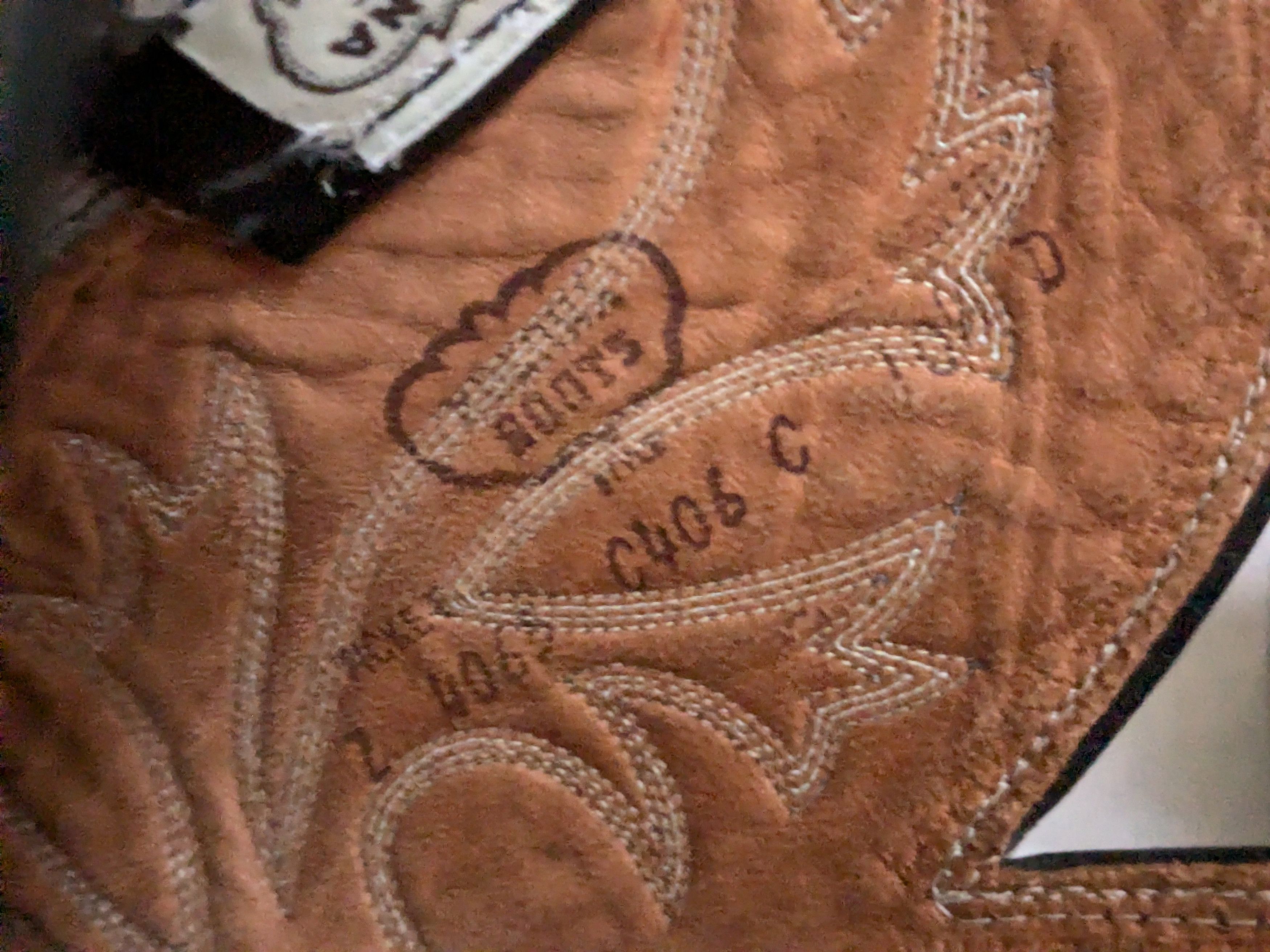 Genuine Leather Nocona Cowboy Boots Gray Black Leather 10.5 D USA Size US 10.5 / EU 43-44 - 6 Thumbnail