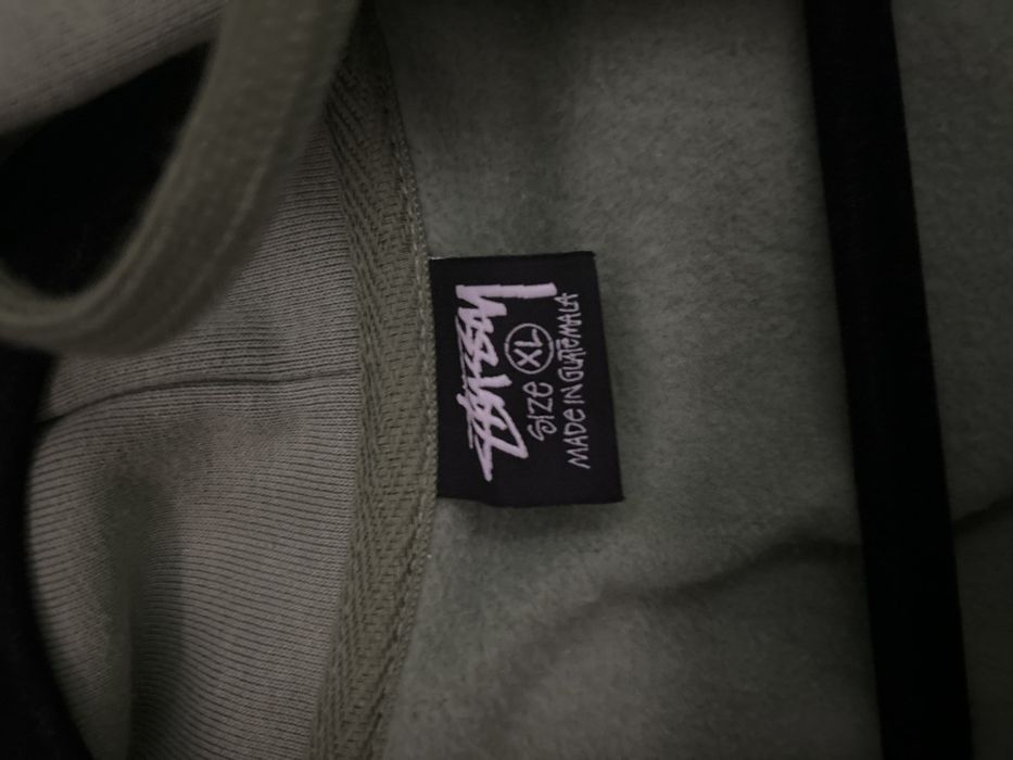 Stussy Stussy Zip Up Green | Grailed