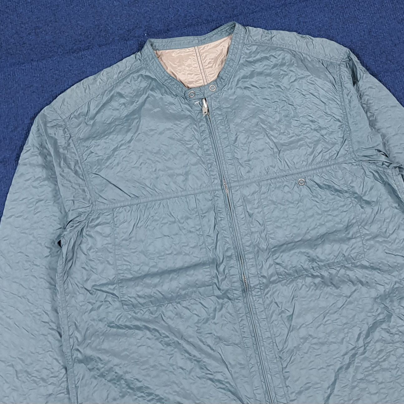 Issey Miyake Vintage Issey Miyake Reversible Quilted Crinkled Nylon Size US M / EU 48-50 / 2 - 5 Thumbnail