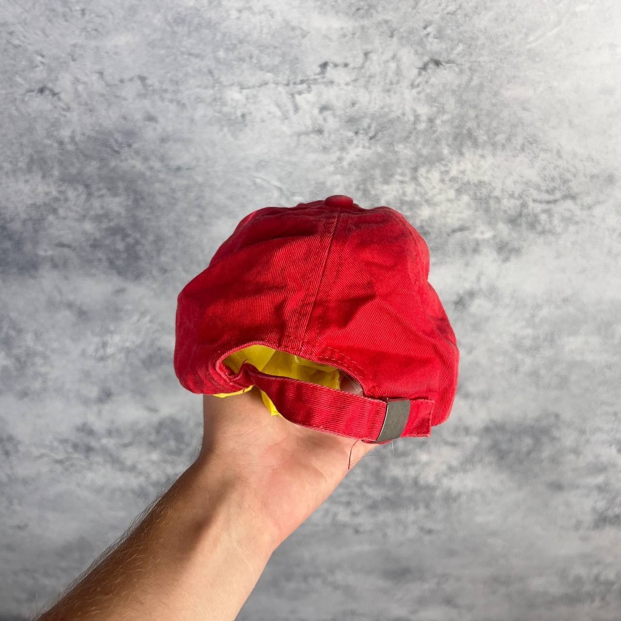 United Colors Of Benetton United Colors Of Benetton Cap Men's One Size 90s Y2K Red ` Size ONE SIZE - 3 Thumbnail