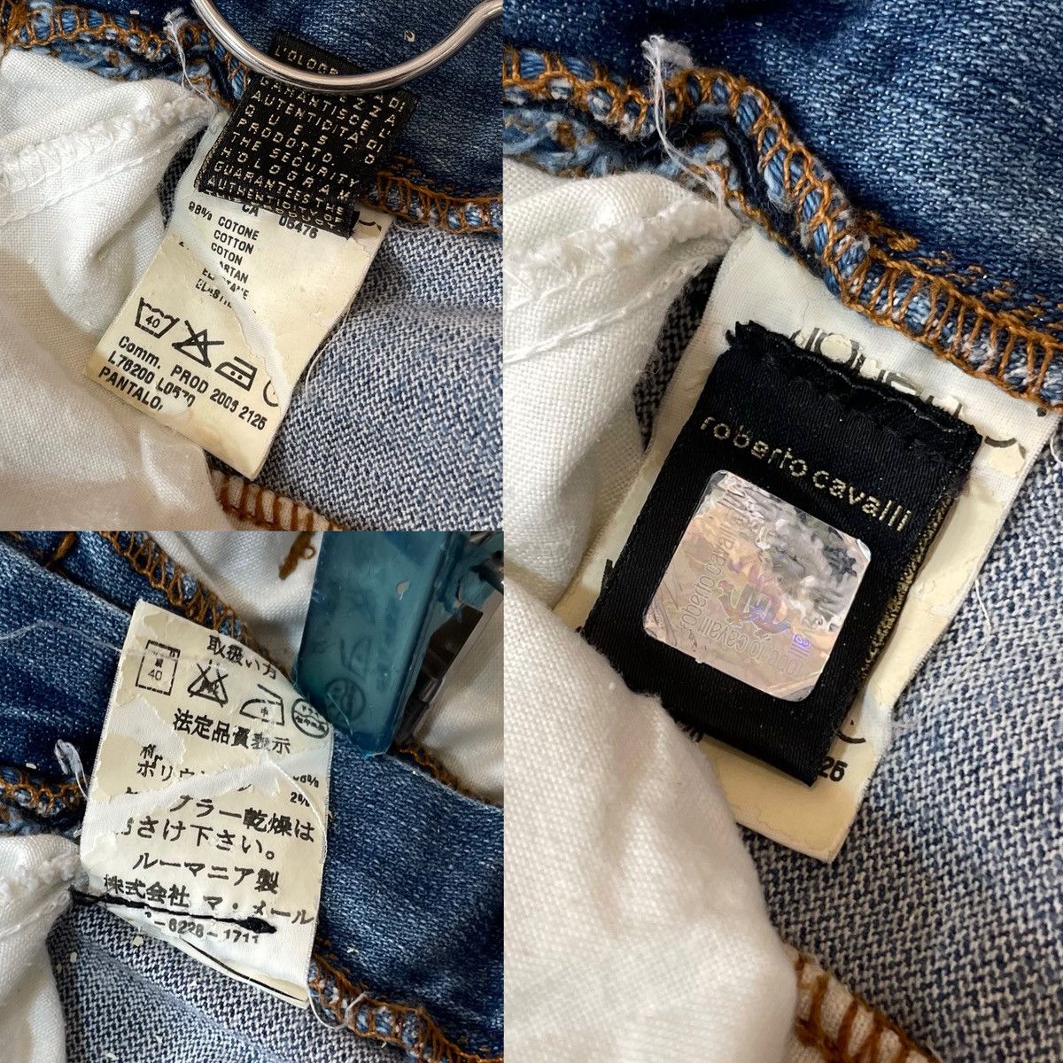 Roberto Cavalli Roberto Cavalli Angels Denim Size 30" / US 8 / IT 44 - 9 Thumbnail