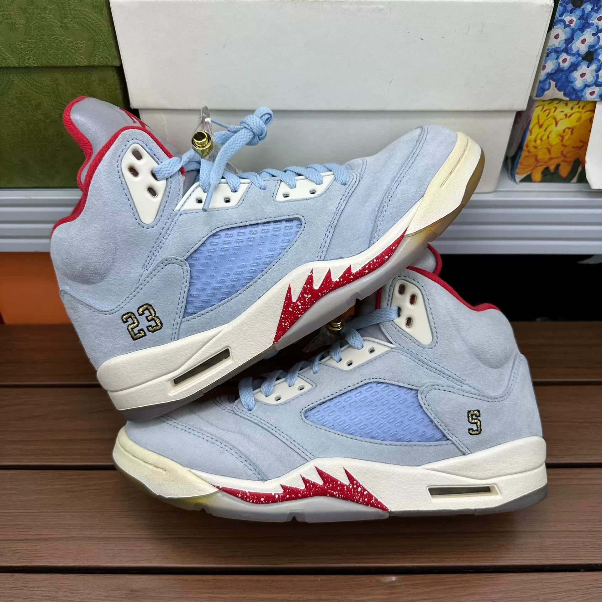 Nike Nike AJ5 Collab Lowtop Sneakers 7 Men Size US 7 / EU 40 - 1 Thumbnail