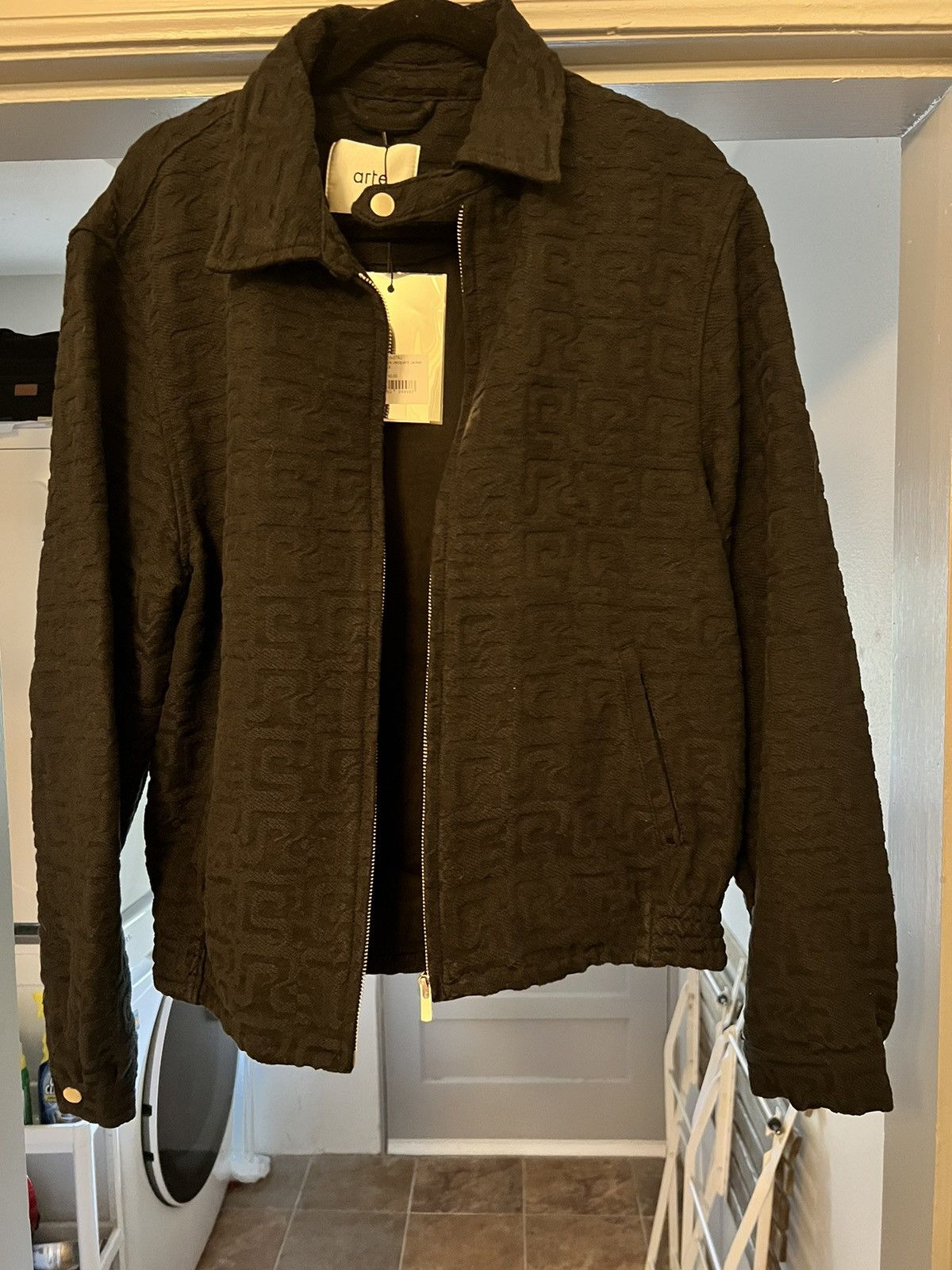 Arte Antwerp Arte Antwerp Jones Jacquard Jacket Black Size US L / EU 52-54 / 3 - 1 Thumbnail