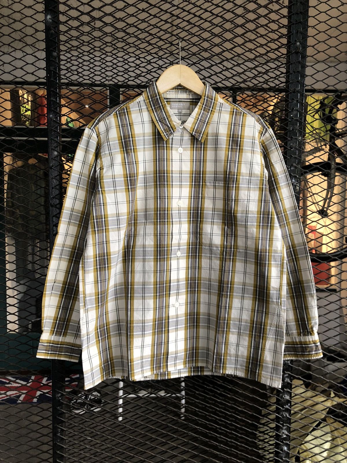 Margaret Howell Margaret Howell Oversized Linen Check Shirt | Grailed