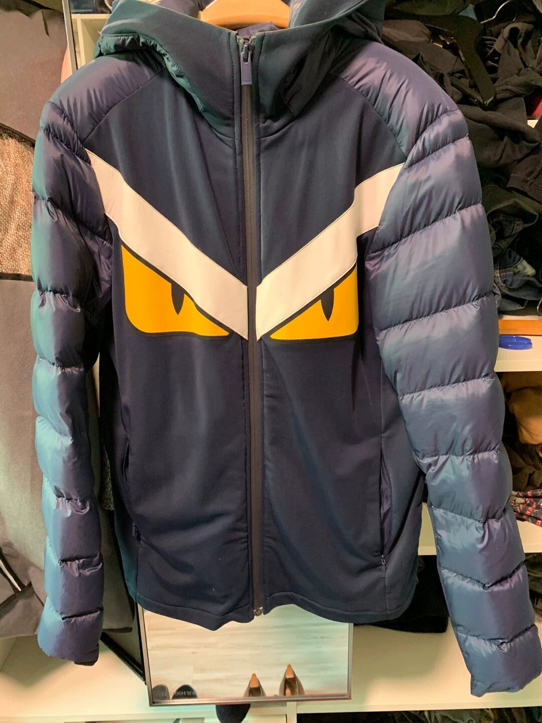 Fendi Fendi classic light down fitted 48 jacket like new Size US M / EU 48-50 / 2 - 1 Thumbnail