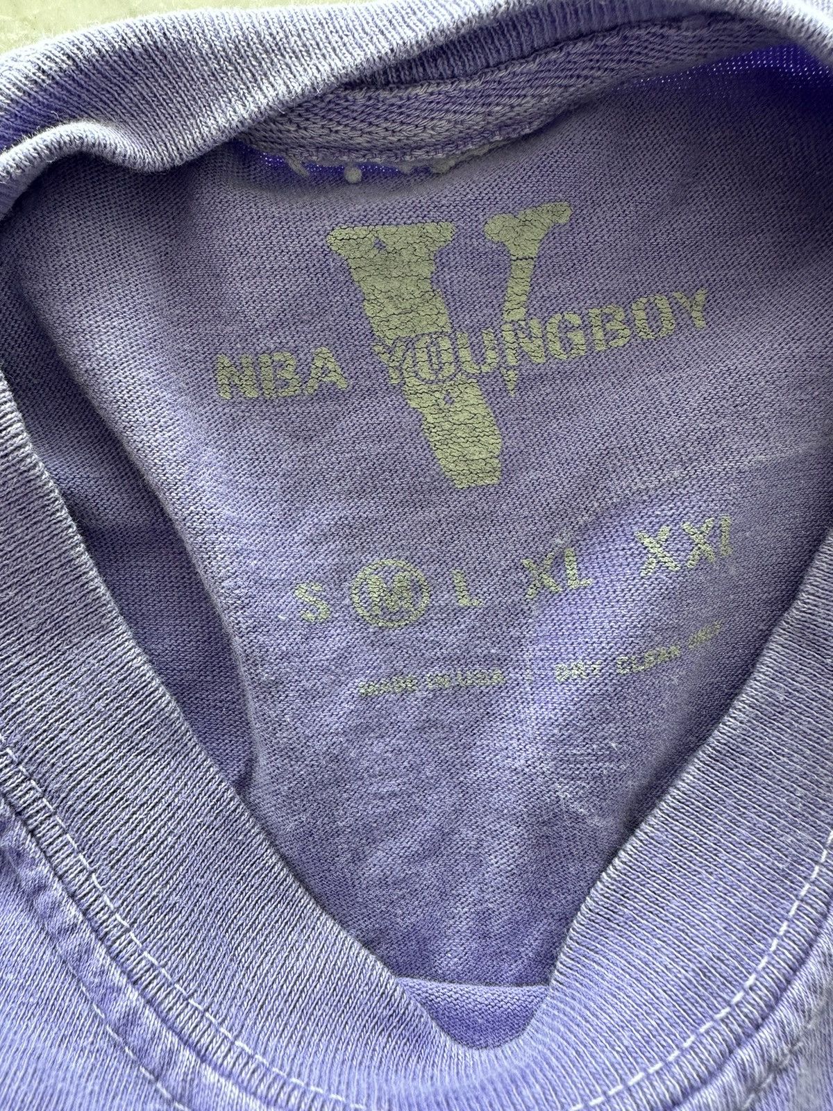 Vlone Vlone x NBA Youngboy TOP tee Size US M / EU 48-50 / 2 - 3 Thumbnail