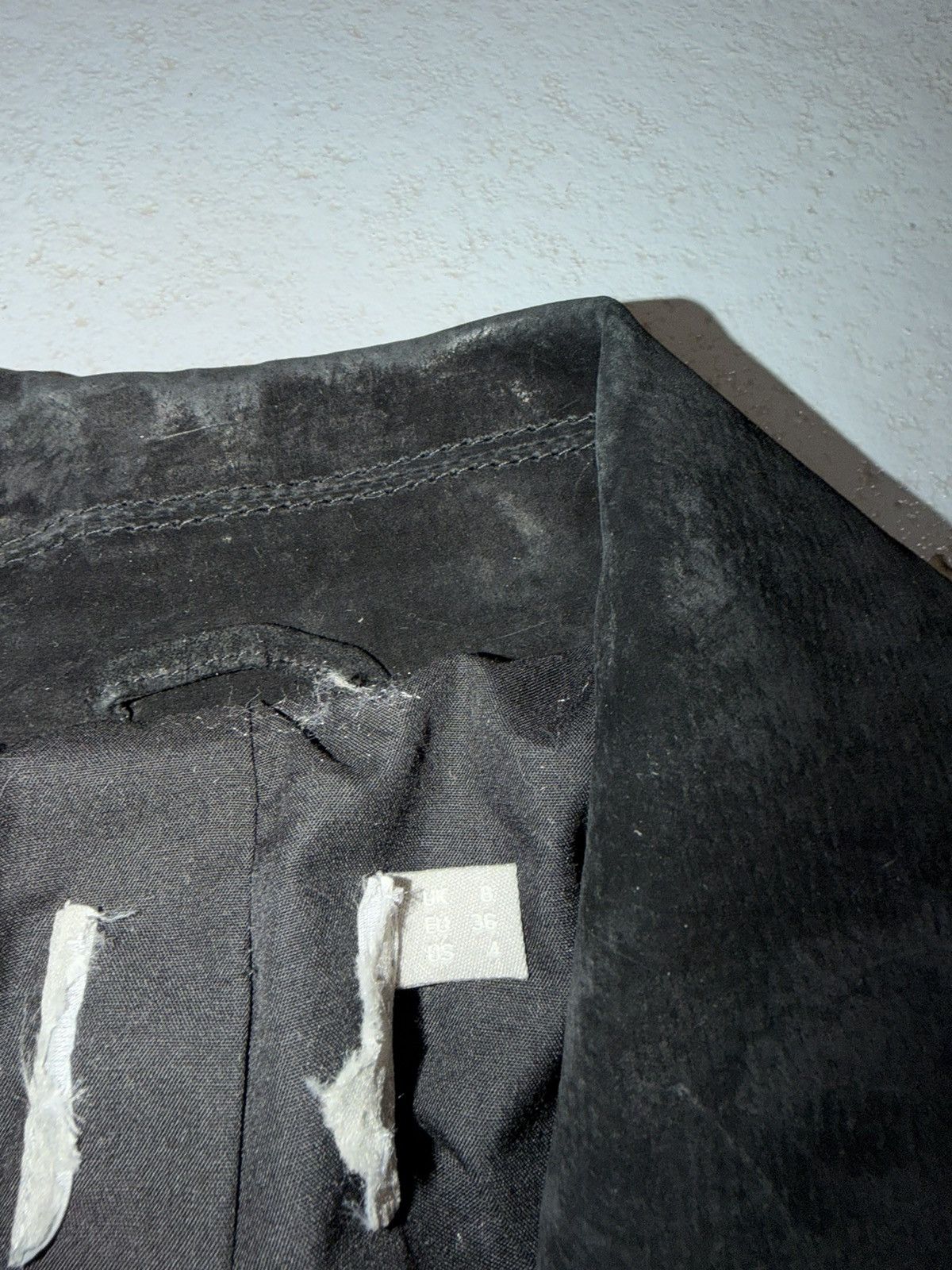 Leather Vintage Leather Metal Rivets Leather Laces Cropped Jacket Size S / US 4 / IT 40 - 8 Thumbnail