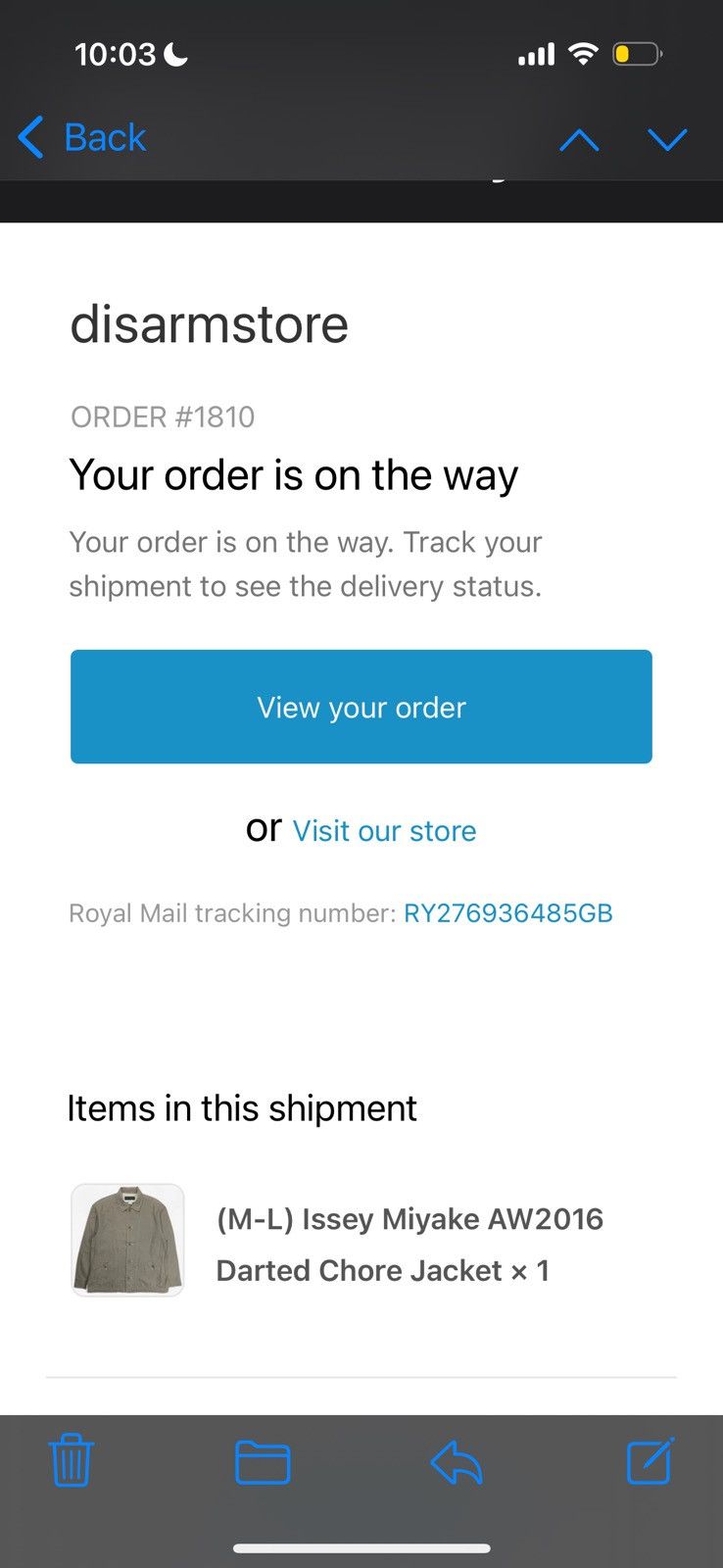 Issey Miyake AW16 Darted Chore Coat Size US M / EU 48-50 / 2 - 12 Thumbnail