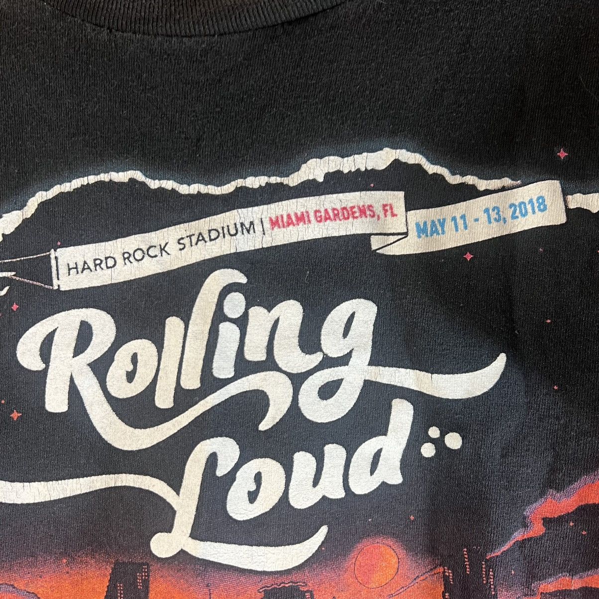 Other Rolling Loud Men’s Med Black Sunset Graphic Tee distressed Size US M / EU 48-50 / 2 - 3 Thumbnail