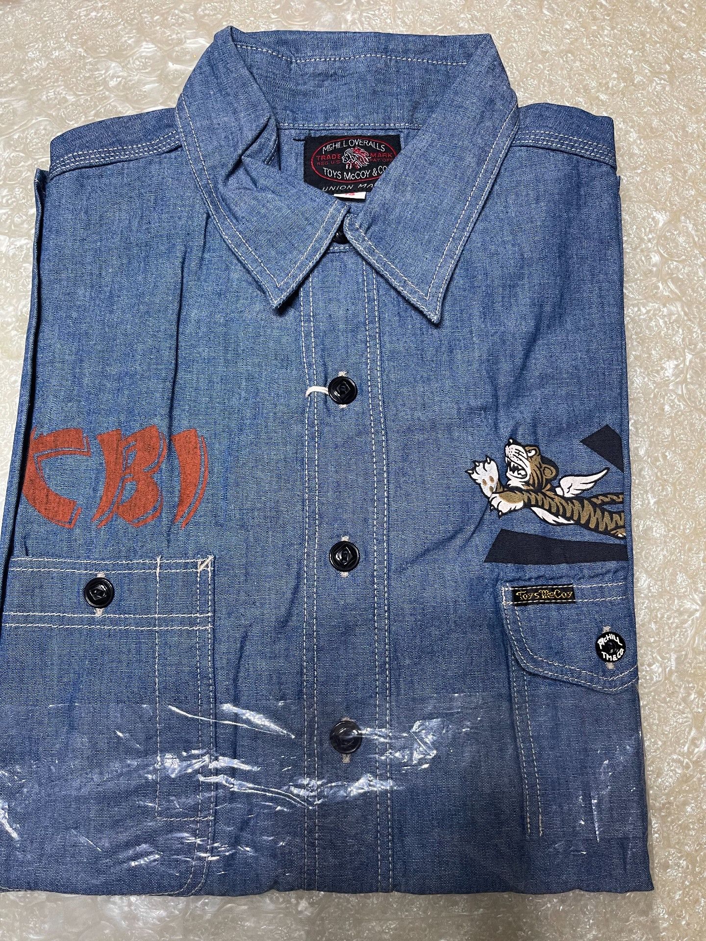 TOYS McCOY TOYS McCOY MCHILL OVERALLS Work Shirt Size US M / EU 48-50 / 2 - 1 Thumbnail
