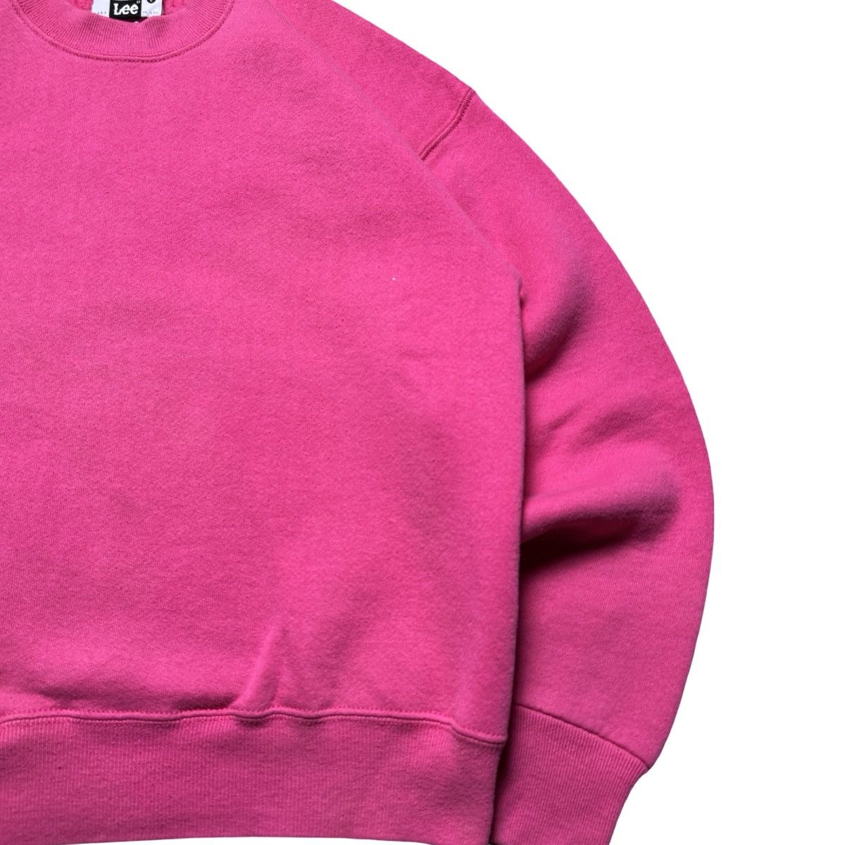 Lee Vintage 90s Lee Salmon Pink Pullover Sweatshirt Women's L Size L / US 10 / IT 46 - 2 Thumbnail