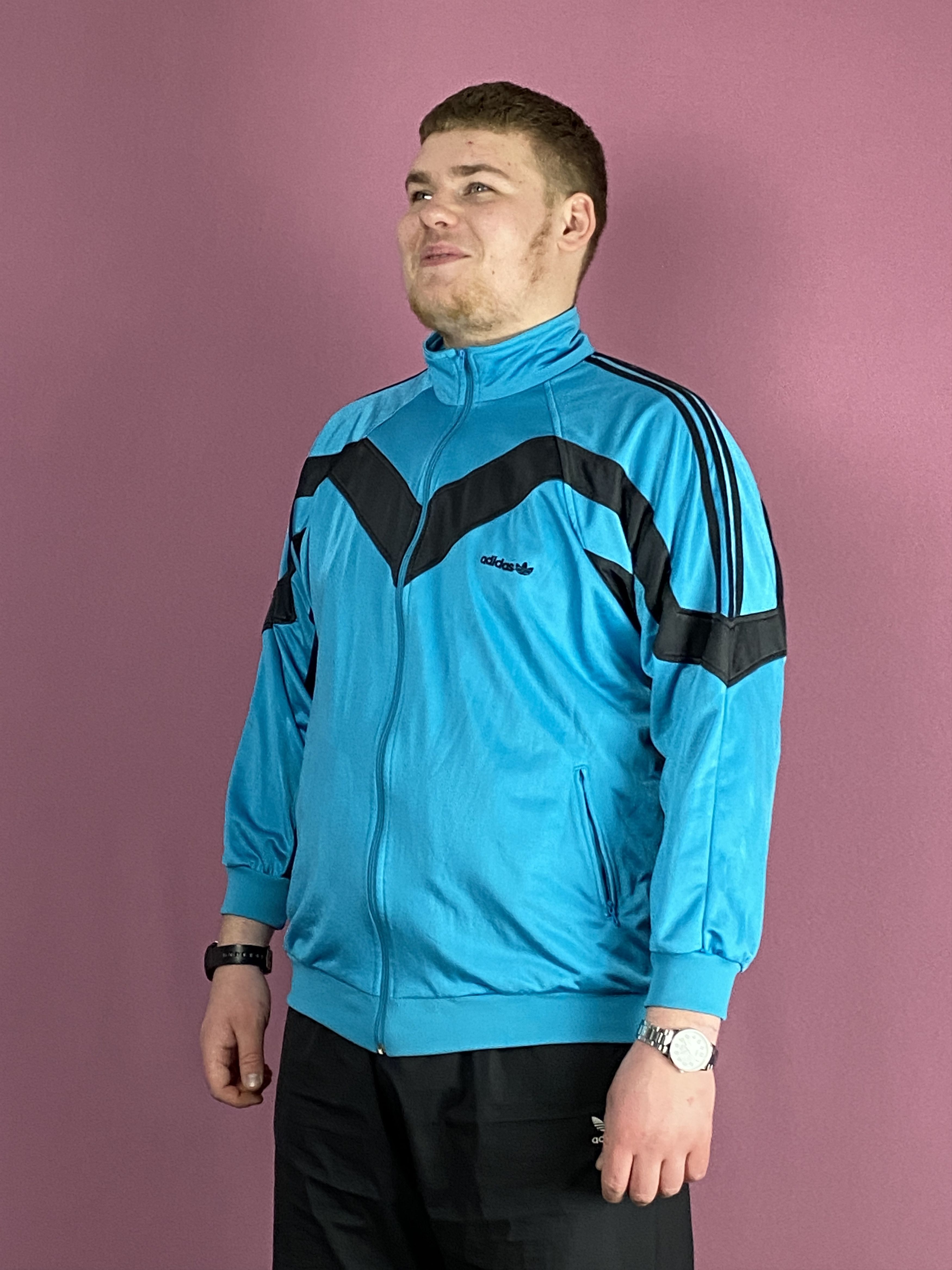 Adidas × Vintage 90s Adidas Originals Men's Track Jacket - XL Size US XL / EU 56 / 4 - 2 Thumbnail