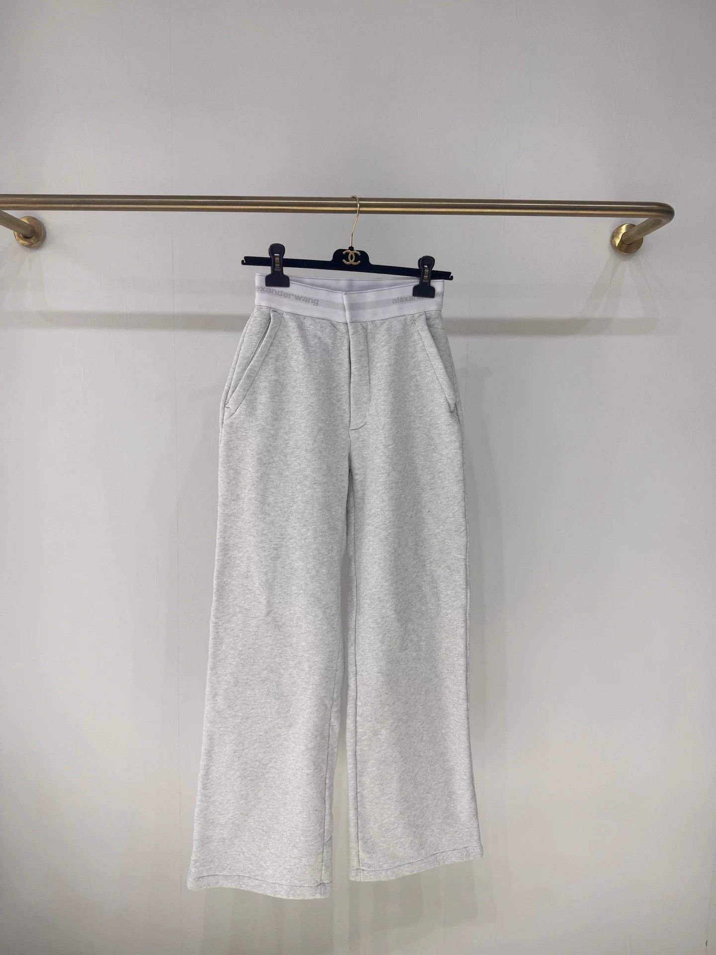 Alexander Wang Alexander Wang 99 New Layered Wide Leg Sweatpants S Size 26" / US 2 / IT 38 - 1 Thumbnail