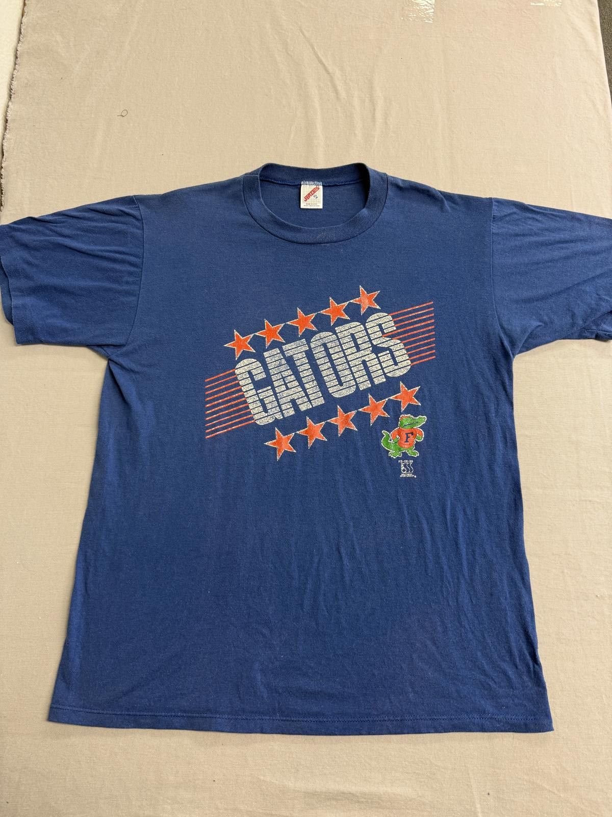 Jerzees Vintage University of Florida Gators 1980s T-shirt Sec XL Size US XL / EU 56 / 4 - 1 Thumbnail