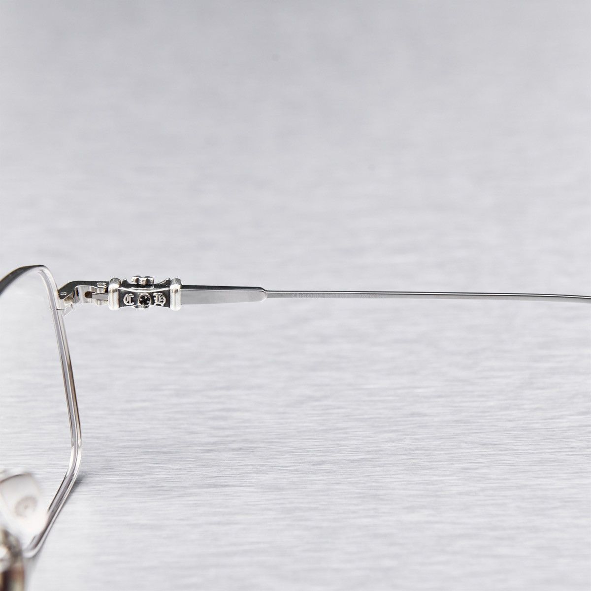 Chrome Hearts CHROME HEARTS MAGNUM II MATTE BLACK/SHINY SILVER GLASSES Size ONE SIZE - 4 Thumbnail
