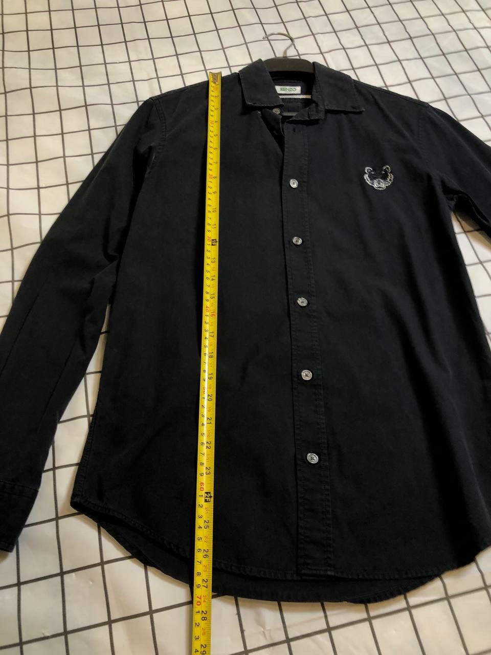Kenzo Kenzo Paris Overshirt Size XS Black Logo Casual Fit Size US XS / EU 42 / 0 - 9 Thumbnail