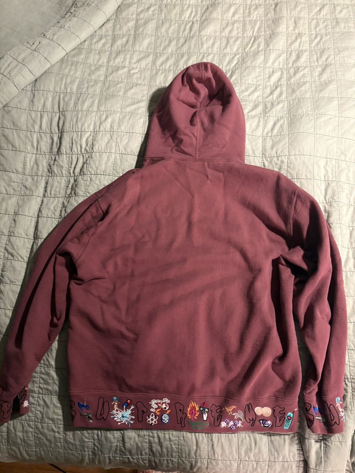 Supreme Supreme AOI XL red hoodie Size US XL / EU 56 / 4 - 8 Thumbnail