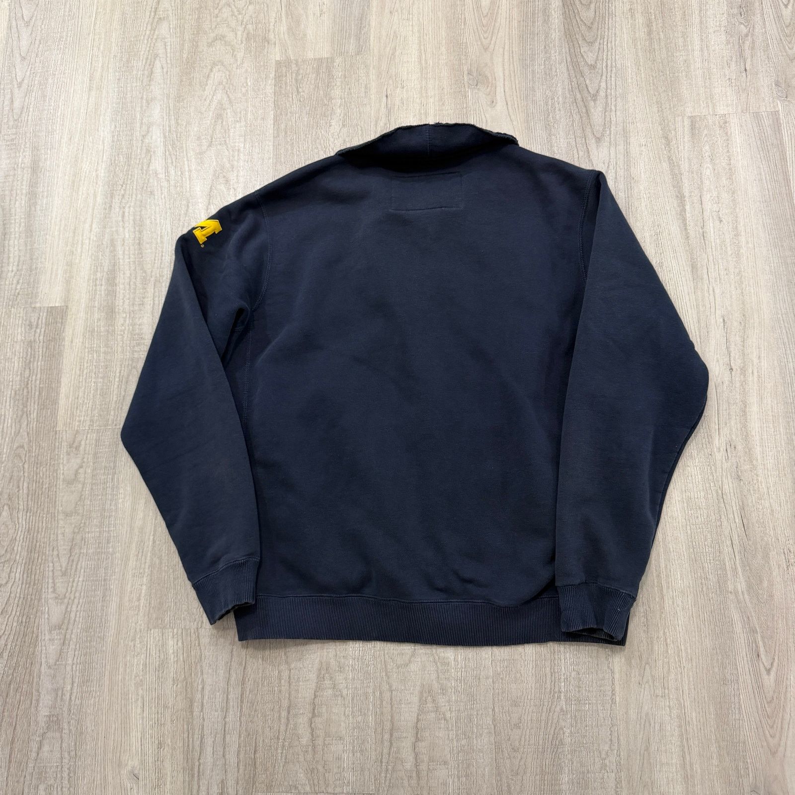 Vintage Michigan Wolverines Full Zip Sweatshirt Mens Extra Large Size US XL / EU 56 / 4 - 8 Thumbnail