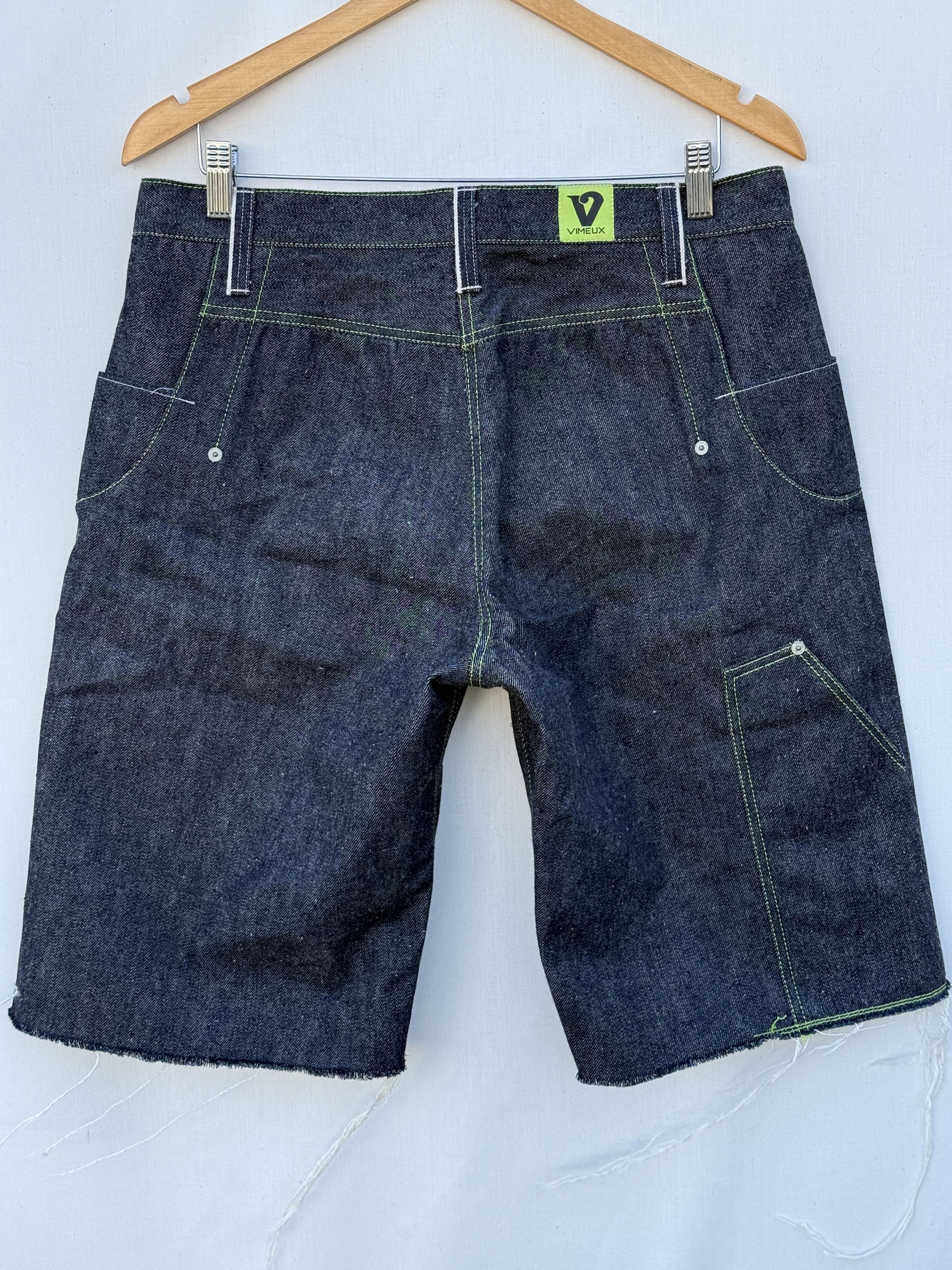 Other Vimeux Side Pocket Japanese Selvedge Denim Shorts Size 34 Size US 34 / EU 50 - 2 Thumbnail