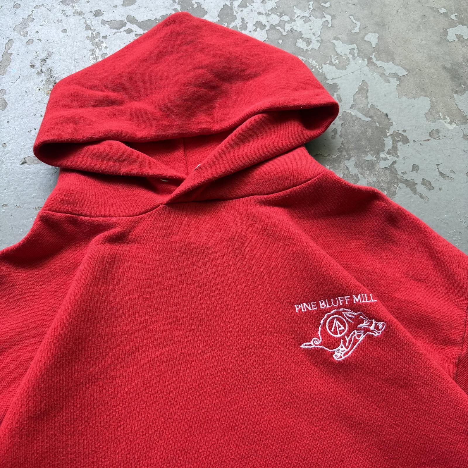 Jerzees × Russell Athletic × Vintage Vintage 80s Jerzees Russell Arkansas Razorbacks Mill Hoodie Size US M / EU 48-50 / 2 - 2 Thumbnail