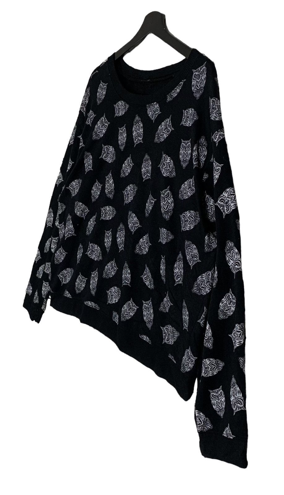 Japanese Brand Owl Full print Japanese Brand Streetwear Sweatshirt Sweater Size L / US 10 / IT 46 - 4 Thumbnail
