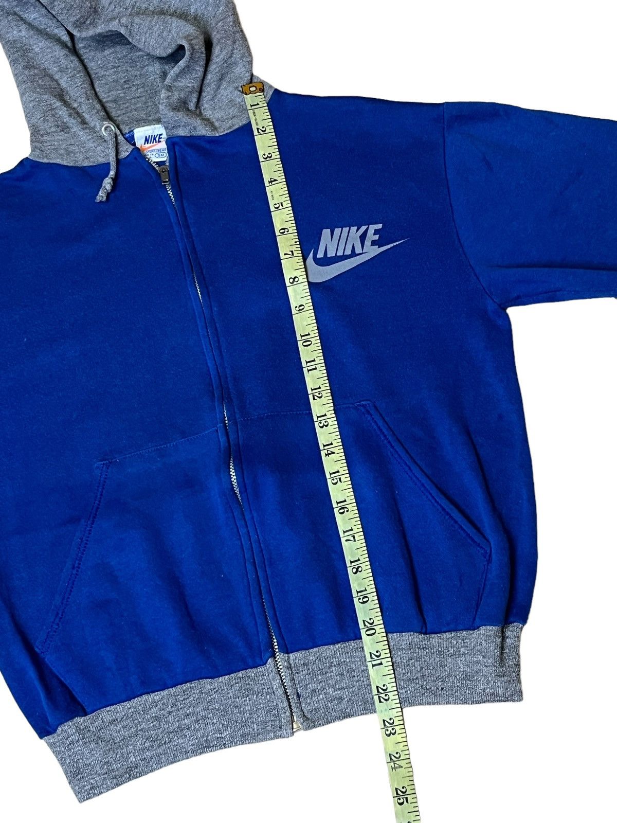 Nike RARE🔥VINTAGE 80s NIKE ORANGE TAG MADE IN USA ZIPPER HOODIES Size US S / EU 44-46 / 1 - 11 Thumbnail