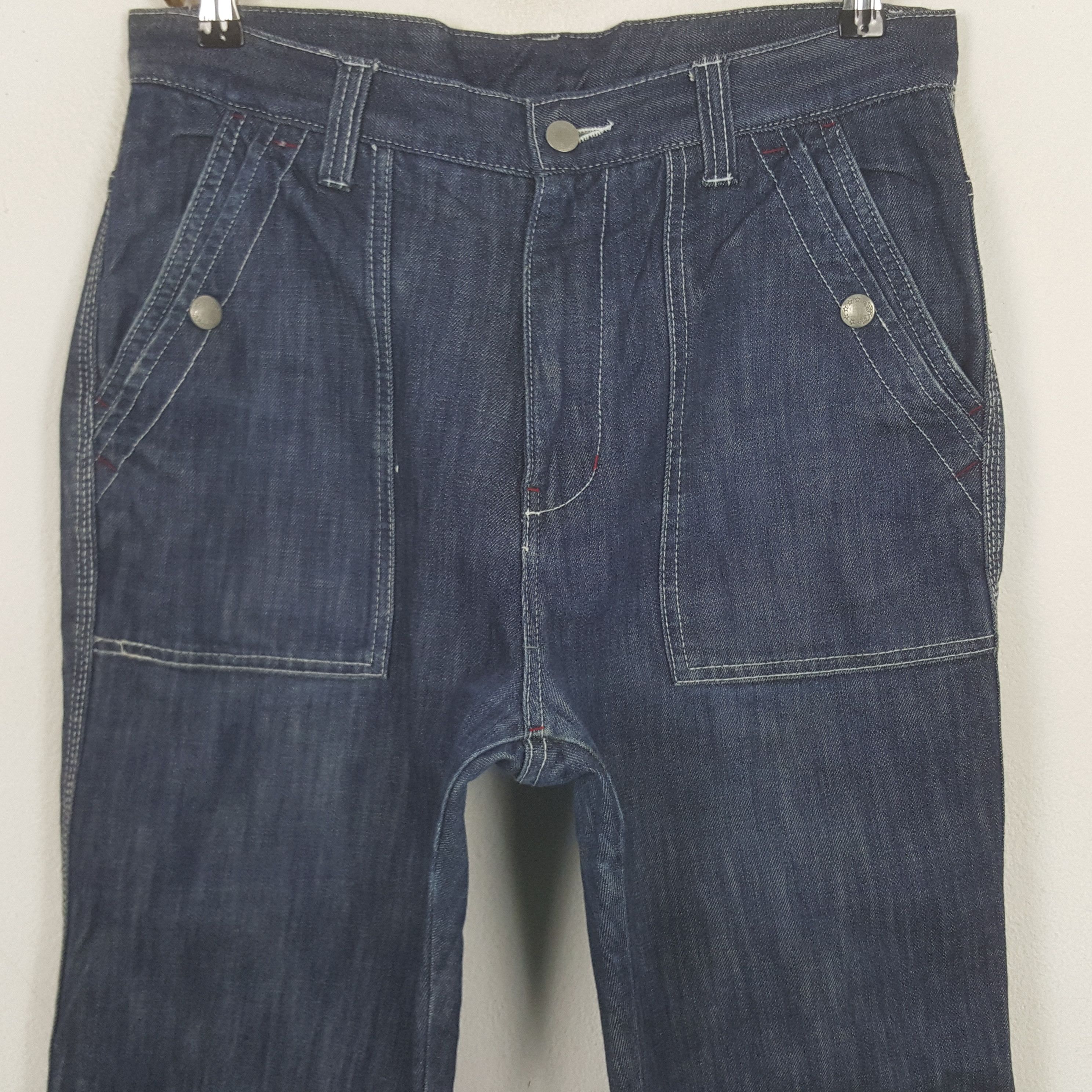 Other Vintage Hamnett Japanese Brand Denim Jeans RR20 Size US 32 / EU 48 - 2 Thumbnail