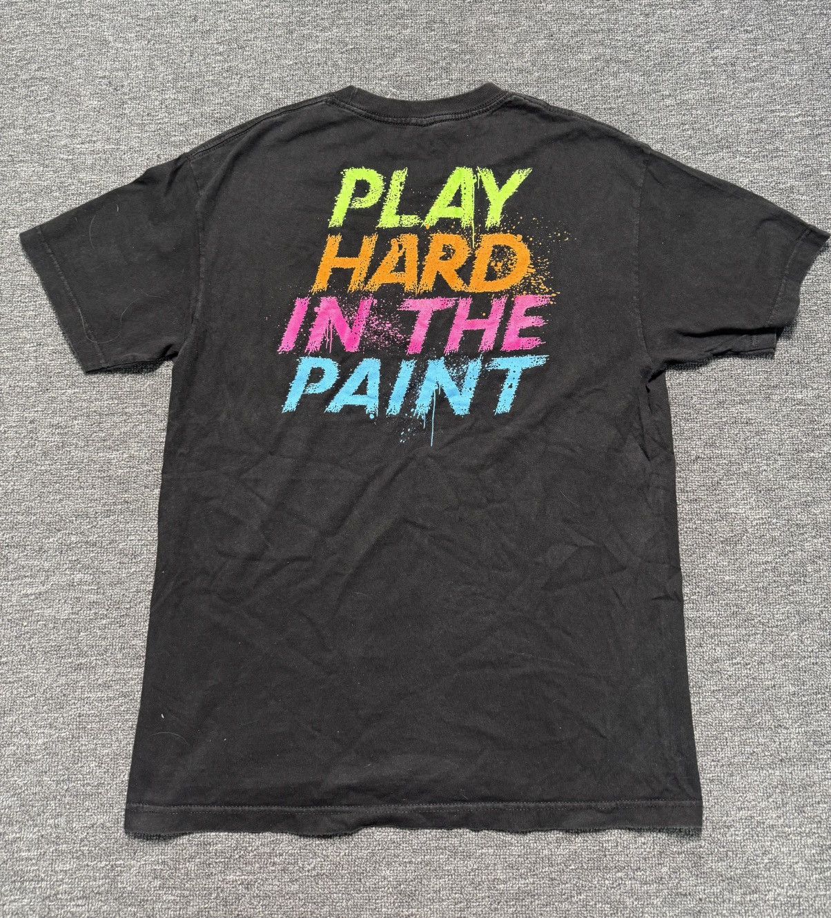 WWE WWE Authentic Ultimate Warrior T-Shirt Play Hard In Paint Size US L / EU 52-54 / 3 - 2 Thumbnail