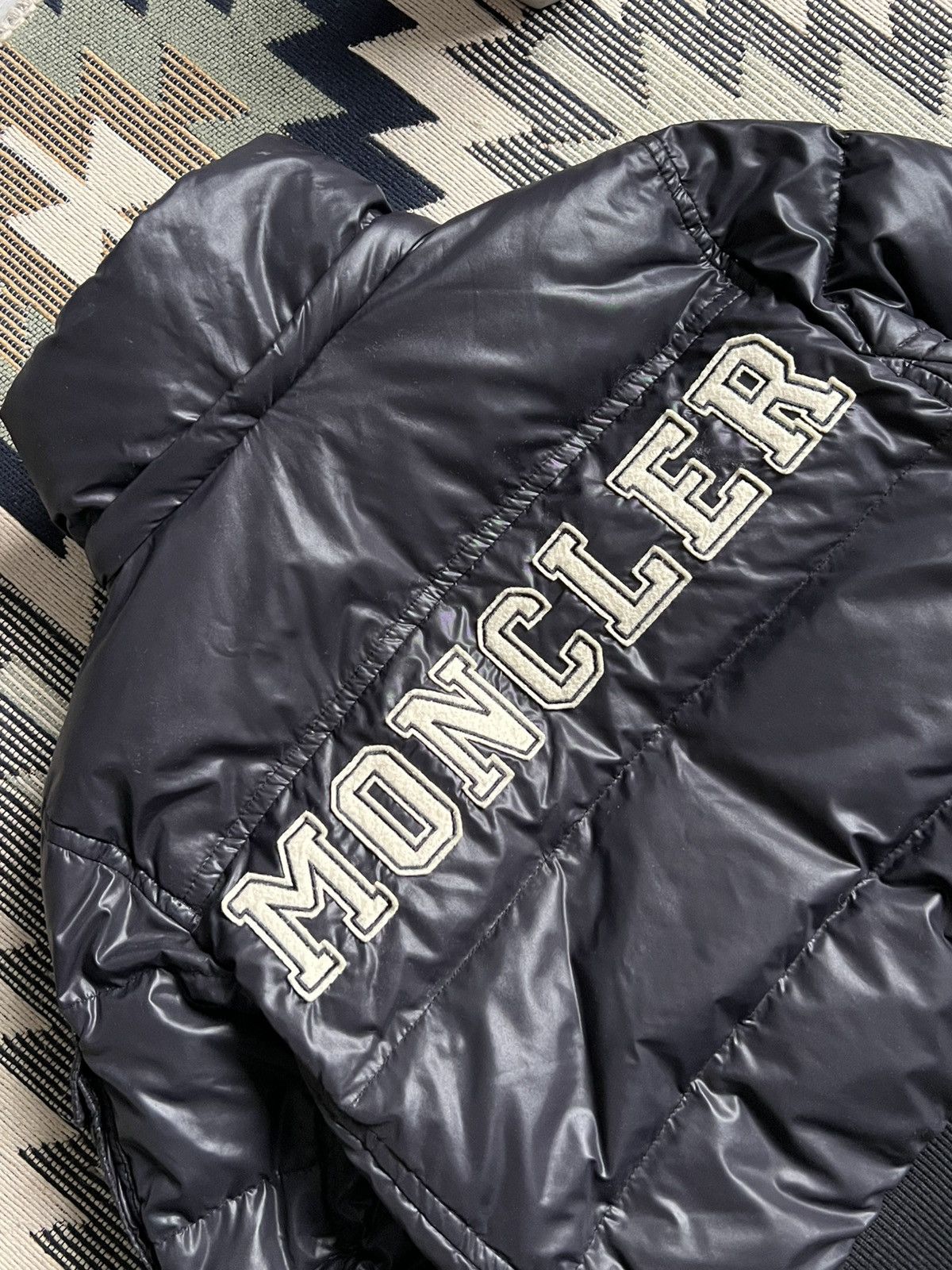 Moncler Moncler Maya Kids 128cm Big Logo Puffer Jacket Size US XXS / EU 40 - 7 Thumbnail