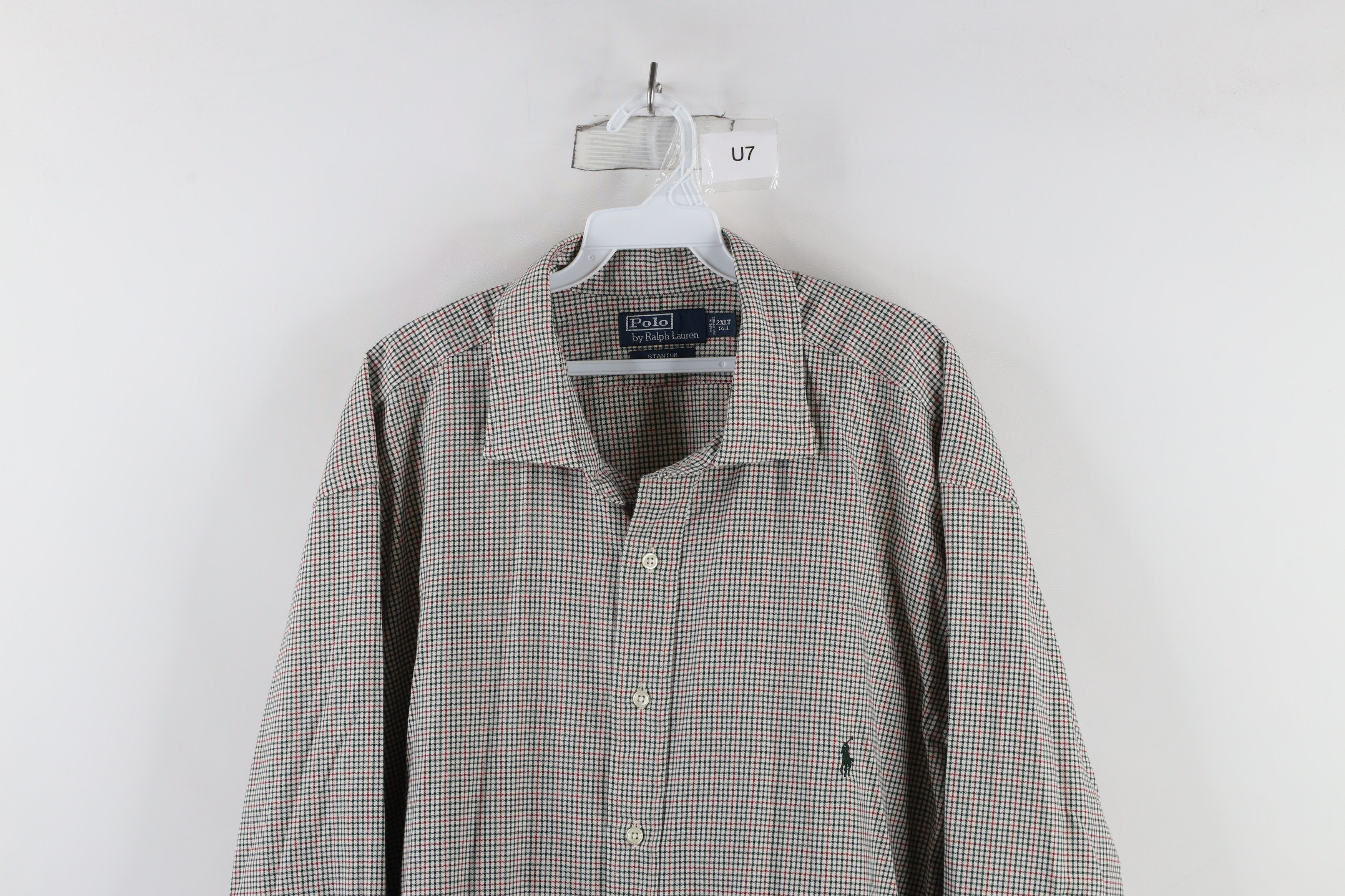 Ralph Lauren × Vintage Vintage 90s Ralph Lauren Classic Fit Collared Button Shirt Size US XXL / EU 58 / 5 - 2 Thumbnail
