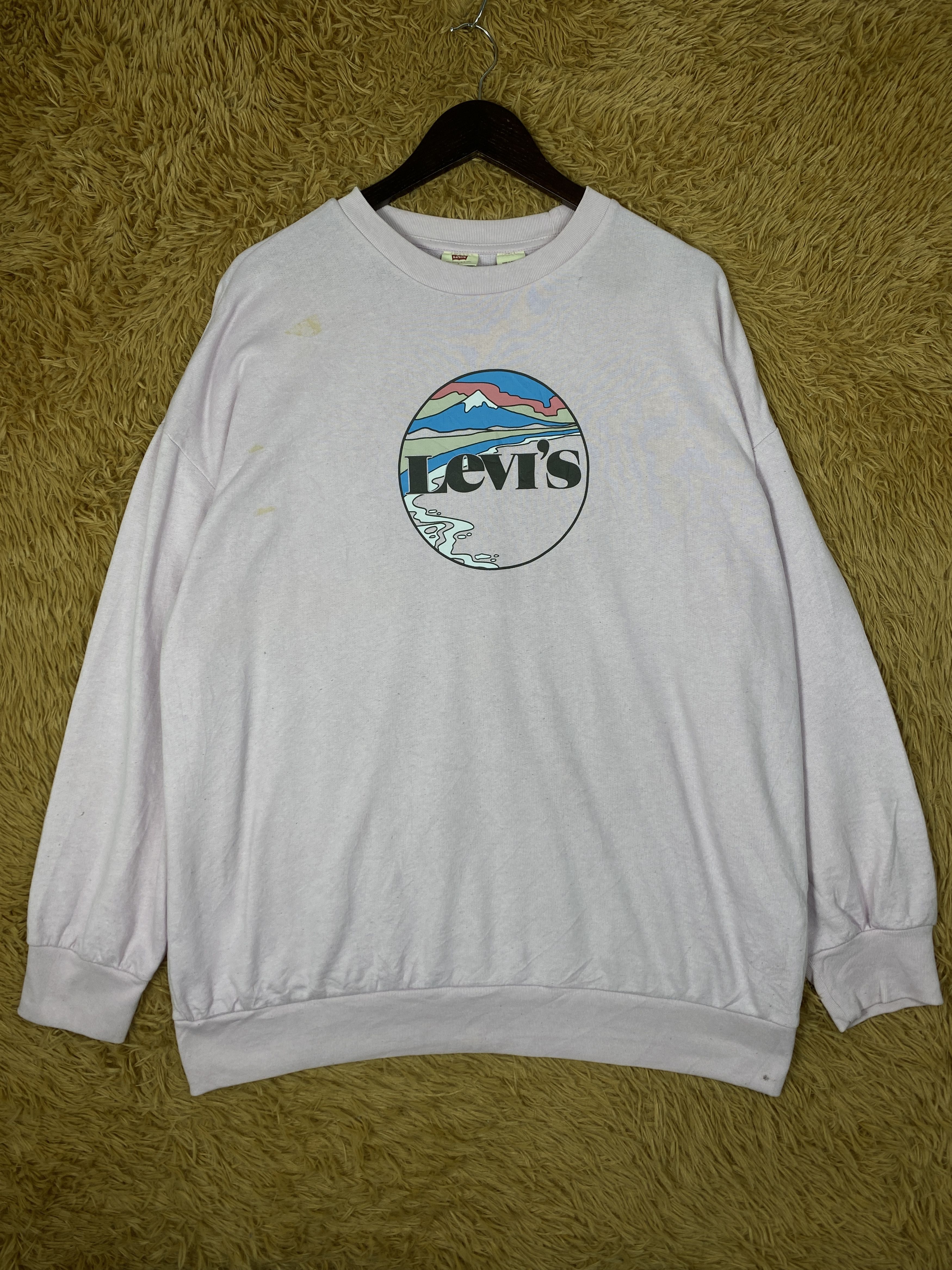 Levi's Vintage Levi's Big Logo Sweatshirts PS0392 Size US S / EU 44-46 / 1 - 1 Thumbnail