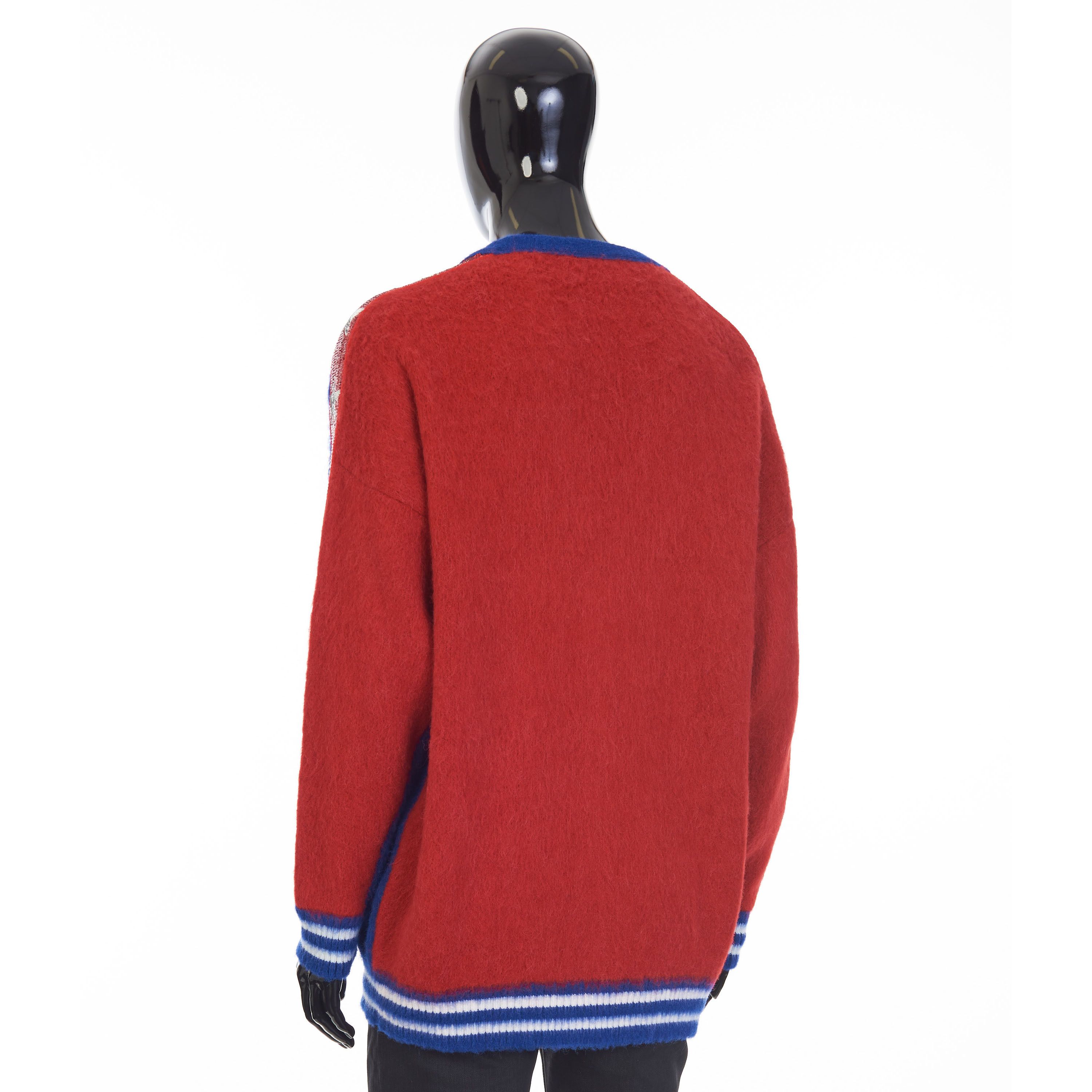 Celine Long Alpaca Wool Cardigan - Sequin Embroidery Size US L / EU 52-54 / 3 - 5 Thumbnail