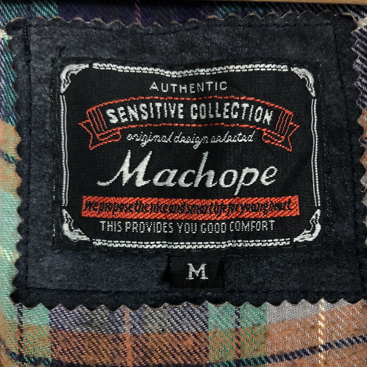 Japanese Brand 🔥Biker Genuine Leather Jacket Machope Issey Miyake Blanket Size US M / EU 48-50 / 2 - 17 Thumbnail