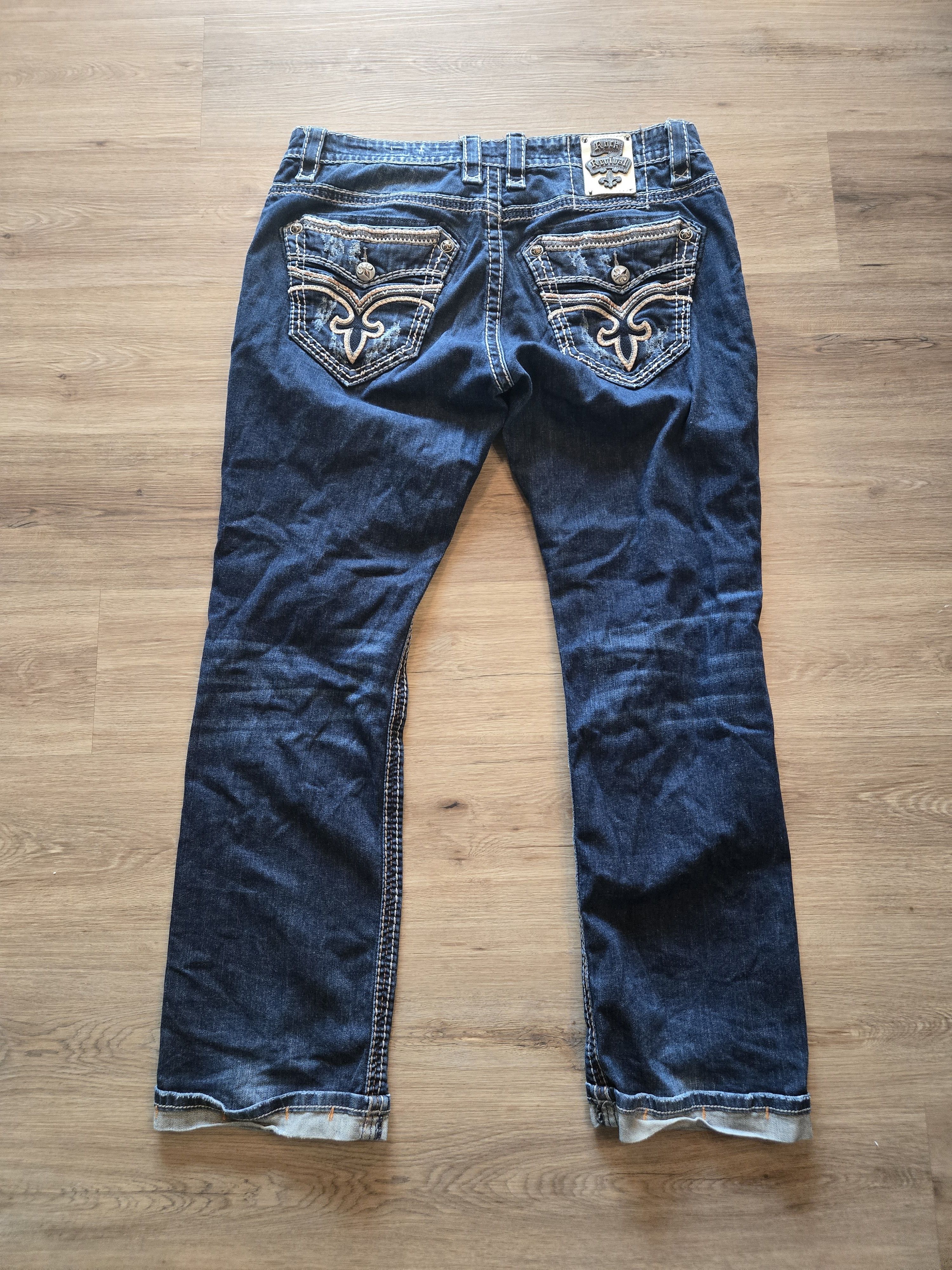 Rock Revival Rock Revival Ripped Jeans Size US 38 / EU 54 - 2 Thumbnail
