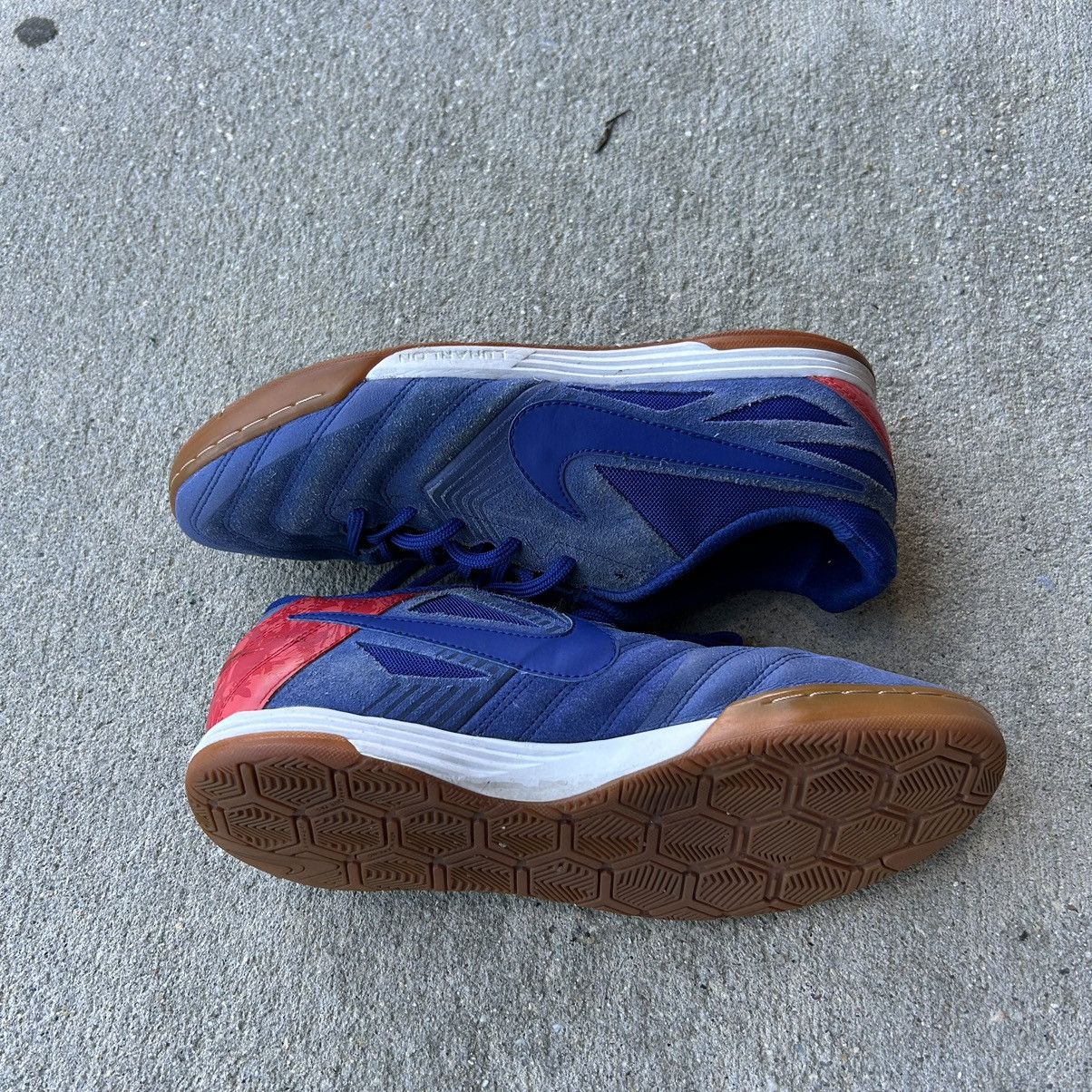image of 2013 Nike Sb Paul Rodriguez Lunarlon Sneakers in Blue, Men's (Size 9.5)