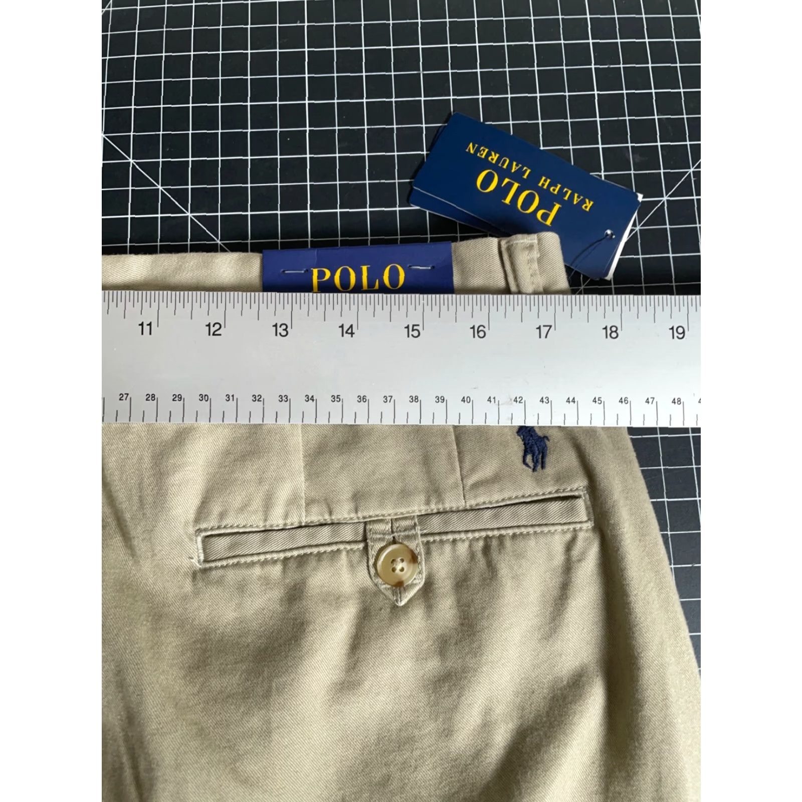 Polo Ralph Lauren Polo Ralph Lauren Chinos Men's 34 x 29 Beige Classic Fit Cotton Pants Unworn Size US S / EU 44-46 / 1 - 5 Thumbnail