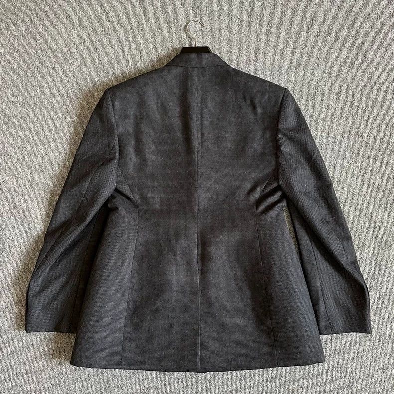 Dior Dior Plaid waist gun lapel suit Size US L / EU 52-54 / 3 - 5 Thumbnail