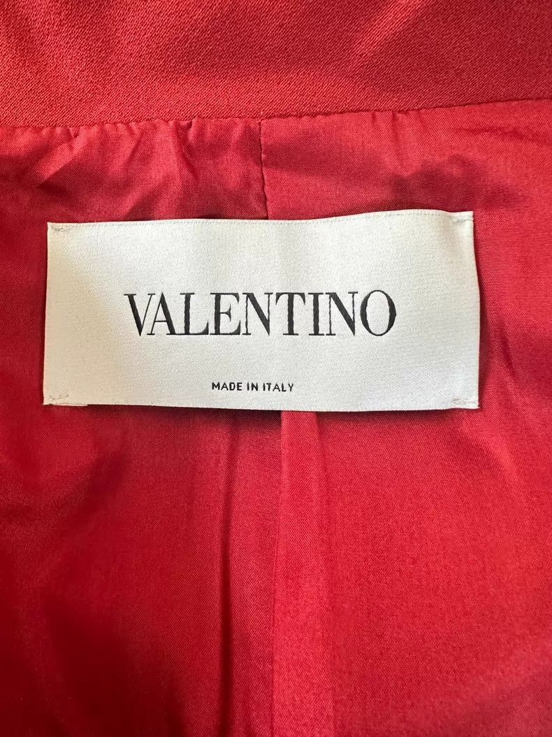 Valentino Valentino Red wool dress coat Size XS / US 0-2 / IT 36-38 - 3 Thumbnail