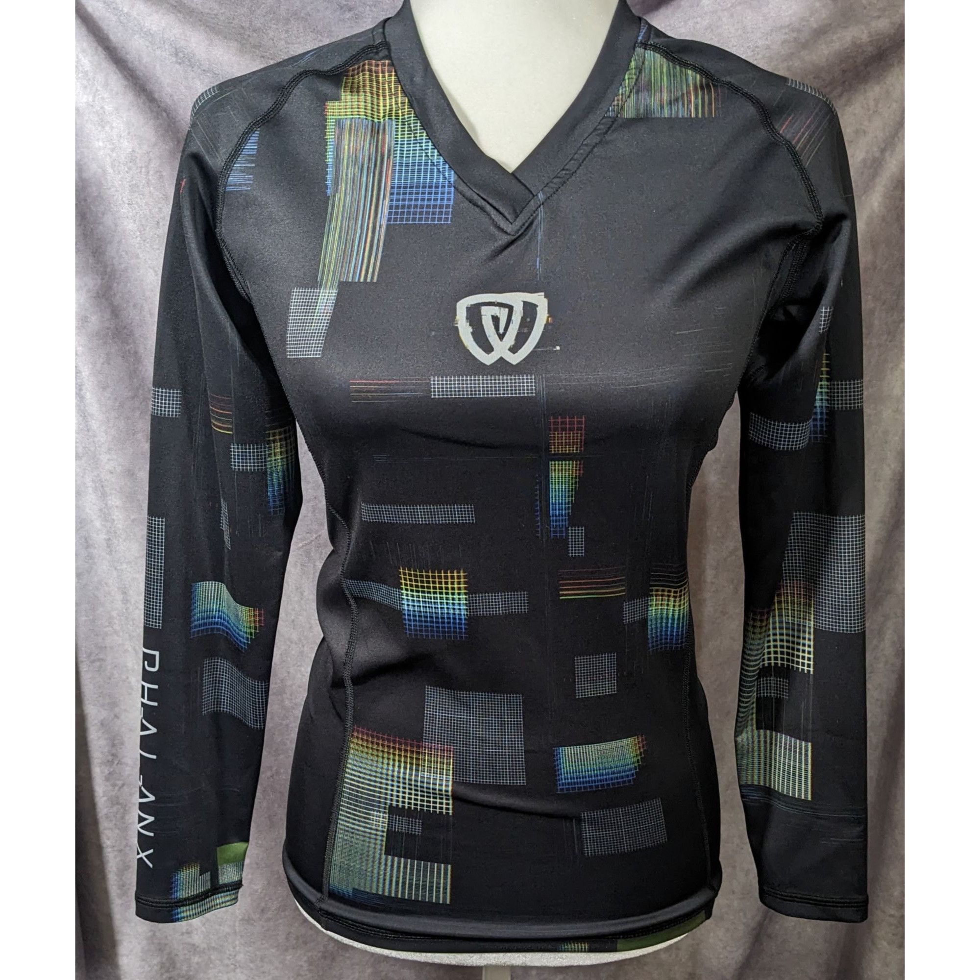 Other Phalanx Black And Rainbow Grid Rash Guard Size Small Size S / US 4 / IT 40 - 6 Thumbnail