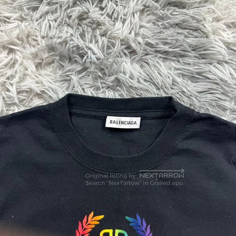 Balenciaga Balenciaga Wheat ear embroidery short sleeve Size US S / EU 44-46 / 1 - 2 Thumbnail