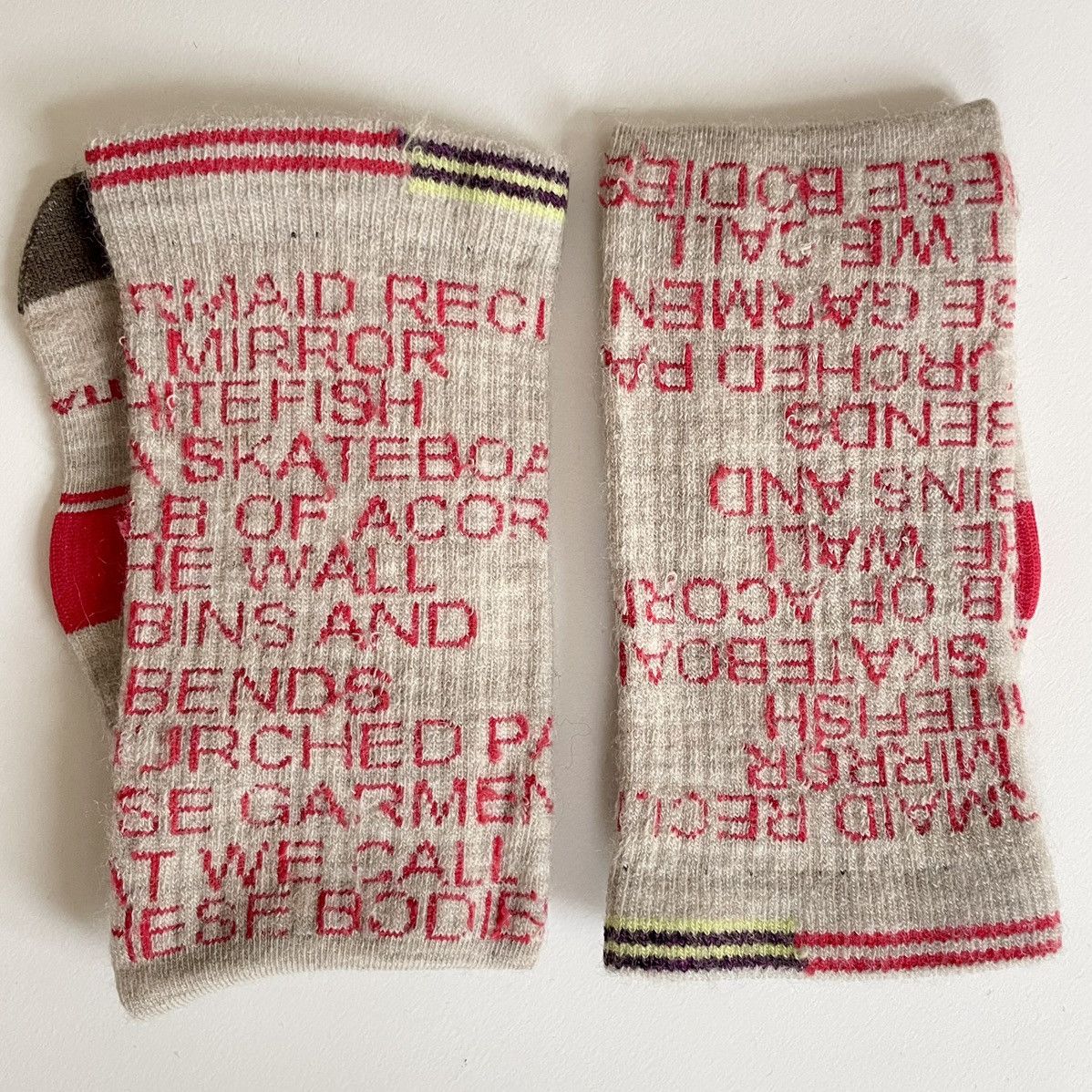 Eckhaus Latta ECKHAUS LATTA Poem Socks Size ONE SIZE - 5 Thumbnail