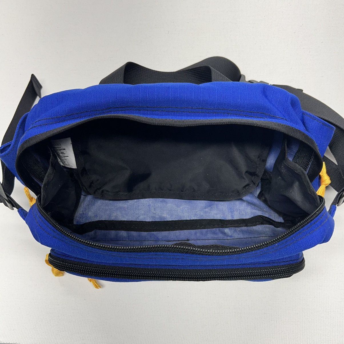 L.L. Bean × Vintage LL Bean Fanny Pack Bag Blue Crossbody Belt Waist Adjustable Size ONE SIZE - 10 Thumbnail