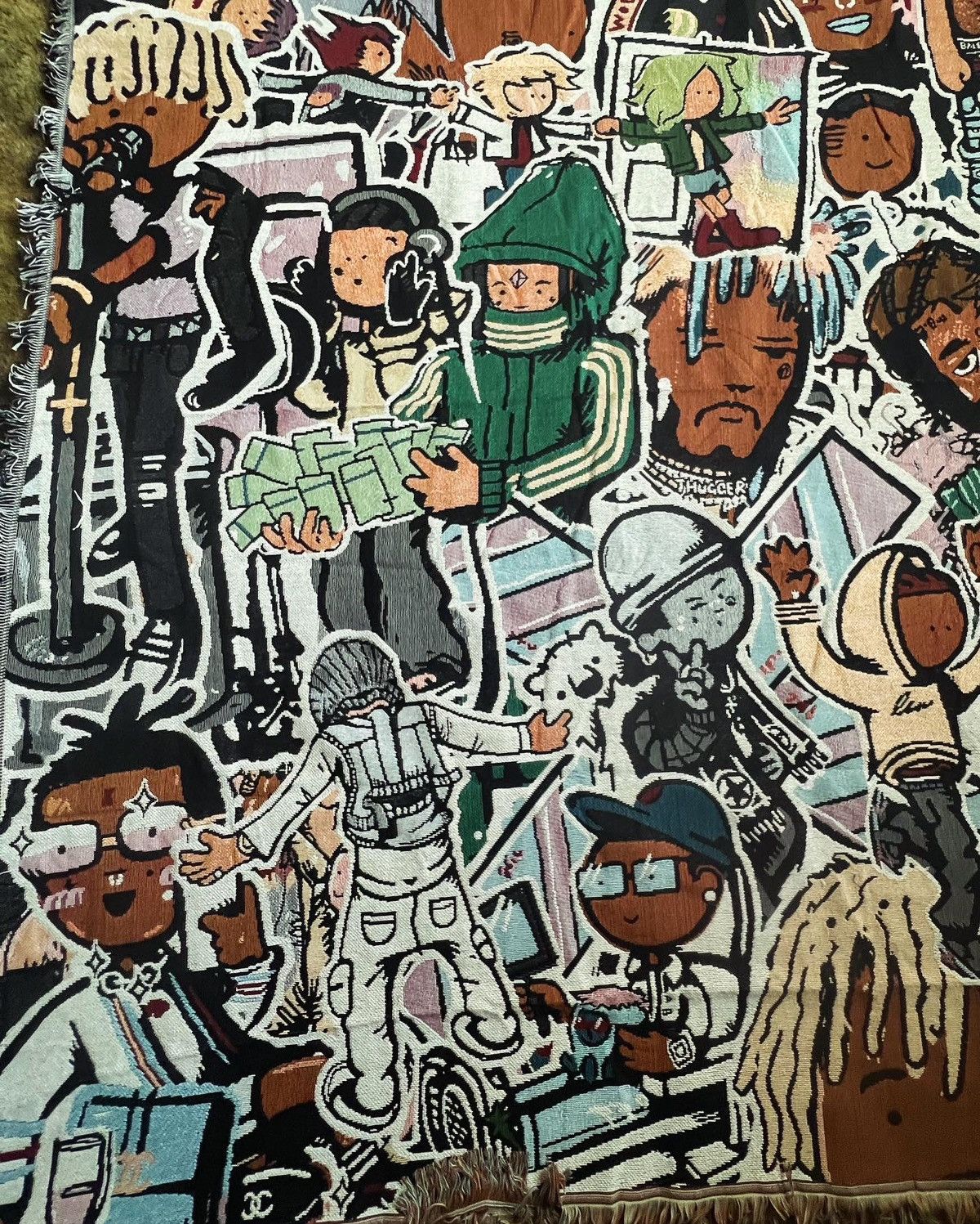 Kodone 🛩️Kodone Lil Uzi Vert Blanket🛩️ Size ONE SIZE - 3 Thumbnail