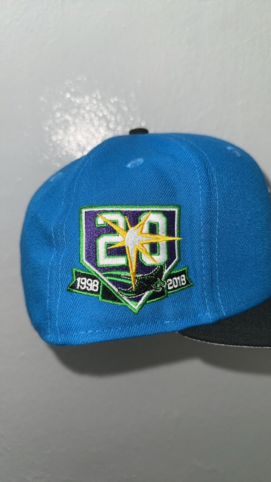 New Era New Era 59fifty Hatclub Tampa Bay Rays fitted hat size 7 1/2 Size ONE SIZE - 2 Thumbnail