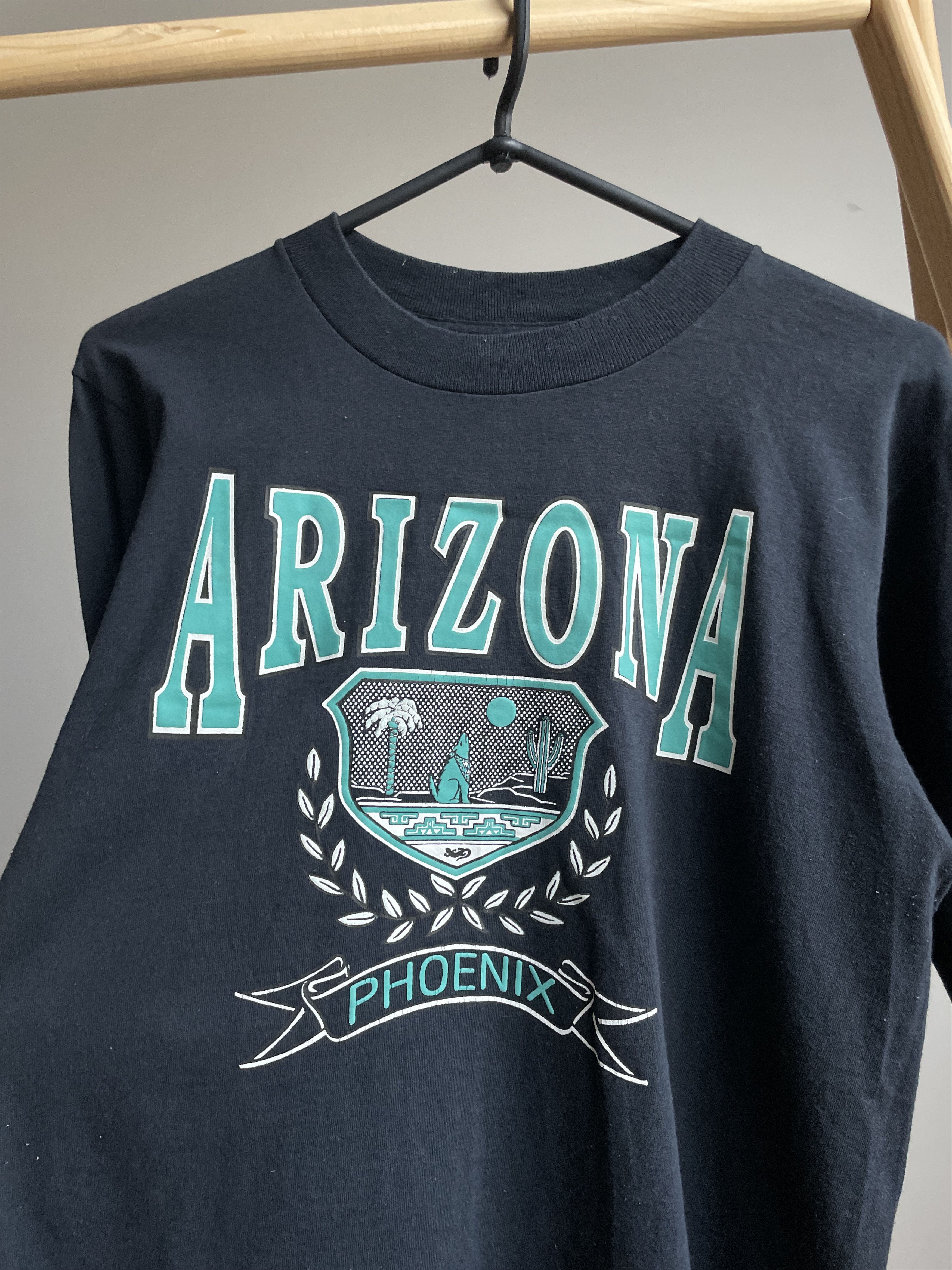 Vintage Arizona Phoenix Vintage 90's Made in USA L/S T-Shirt Size M Size US M / EU 48-50 / 2 - 3 Thumbnail