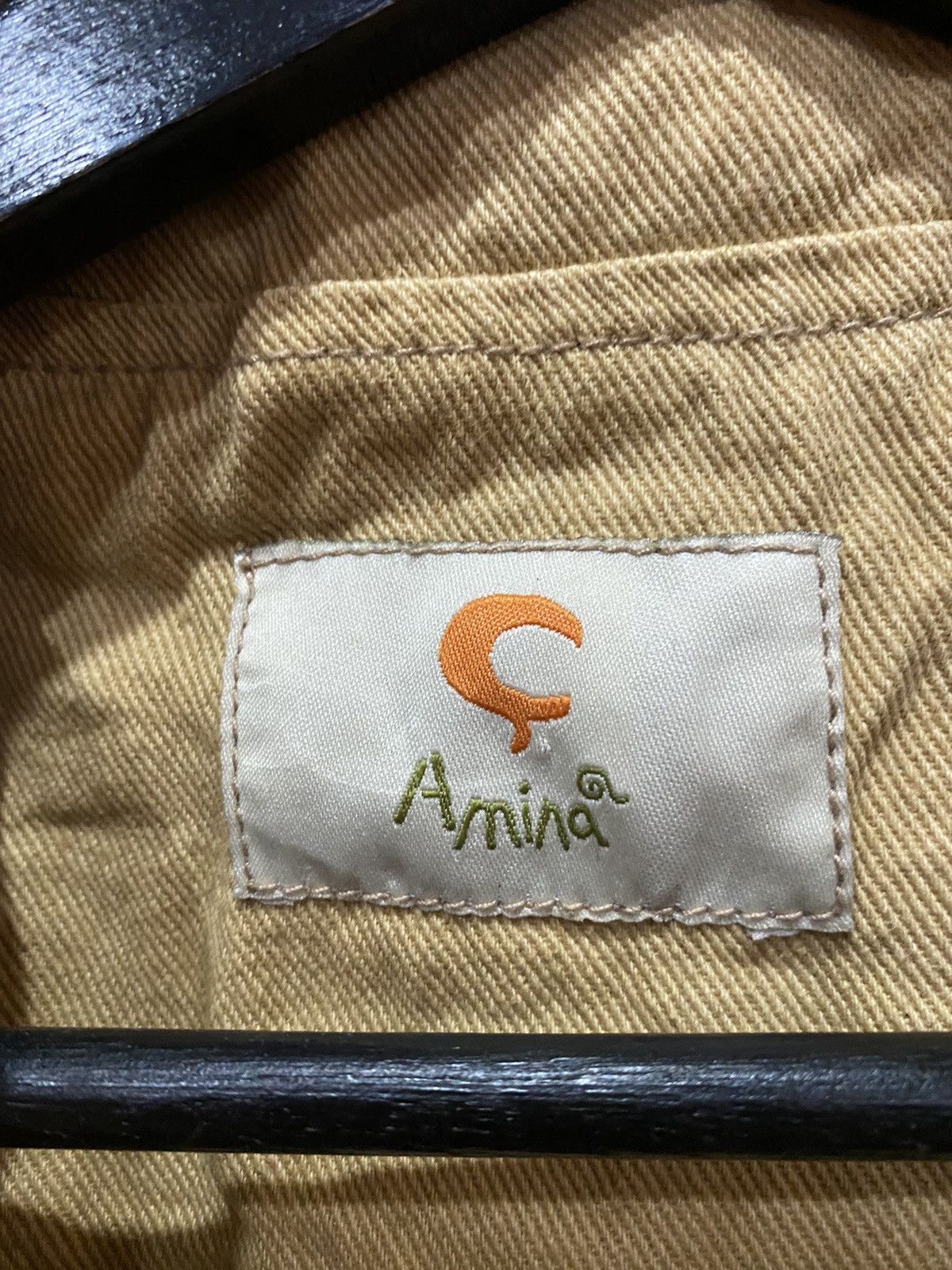 Designer Vintage Amina Sherpa Vest - Beige & Tan Unisex Outdoor Wear Size M / US 6-8 / IT 42-44 - 4 Thumbnail